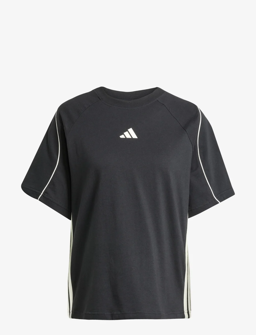 adidas Sportswear - W STADIUM TEE - t-shirts - black/owhite - 1