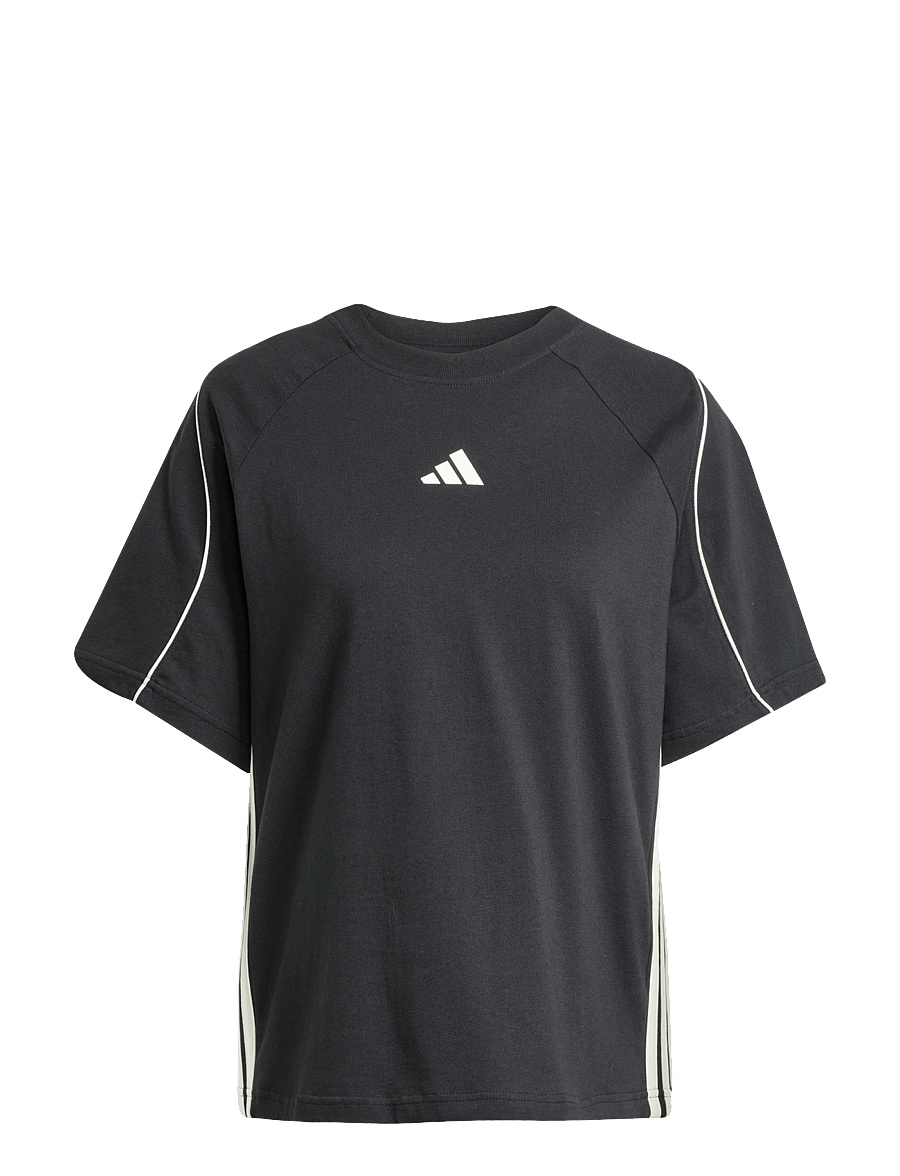 adidas Sportswear - W STADIUM TEE - alussärgid ja t-särgid - black/owhite - 1