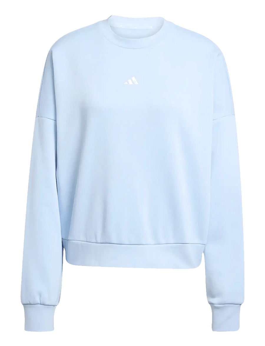 adidas Sportswear - W SL FC SWT - sweatshirts - globlu/white - 1