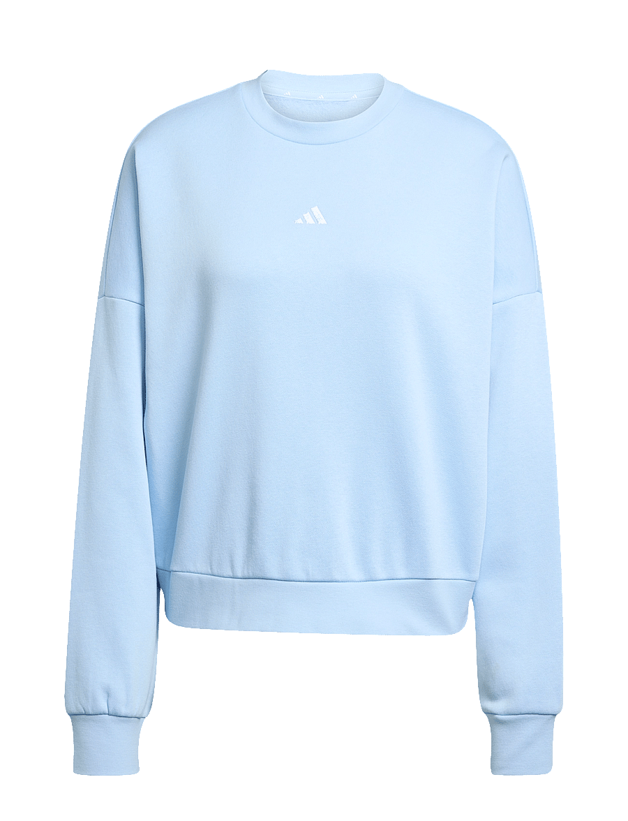adidas Sportswear - W SL FC SWT - sweatshirts - globlu/white - 1