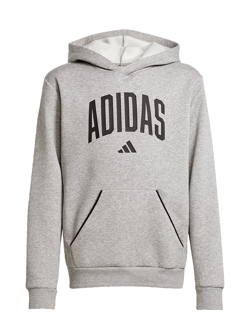 adidas Sportswear - J CLGT OH FL HD - kapuzenpullover - mgreyh/black - 1