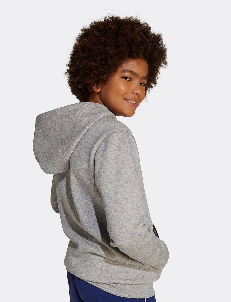 adidas Sportswear - J CLGT OH FL HD - kapuzenpullover - mgreyh/black - 2