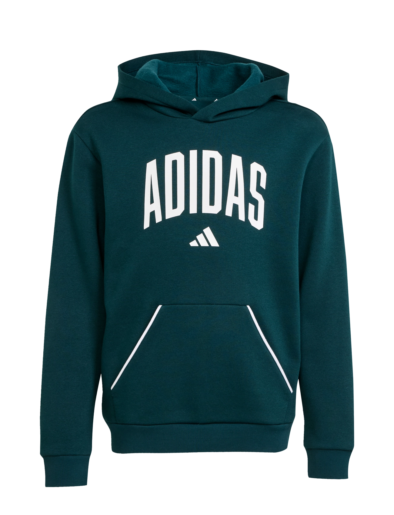 adidas Sportswear J CLGT OH FL HD - Tøj - AURIVY/WHITE / green