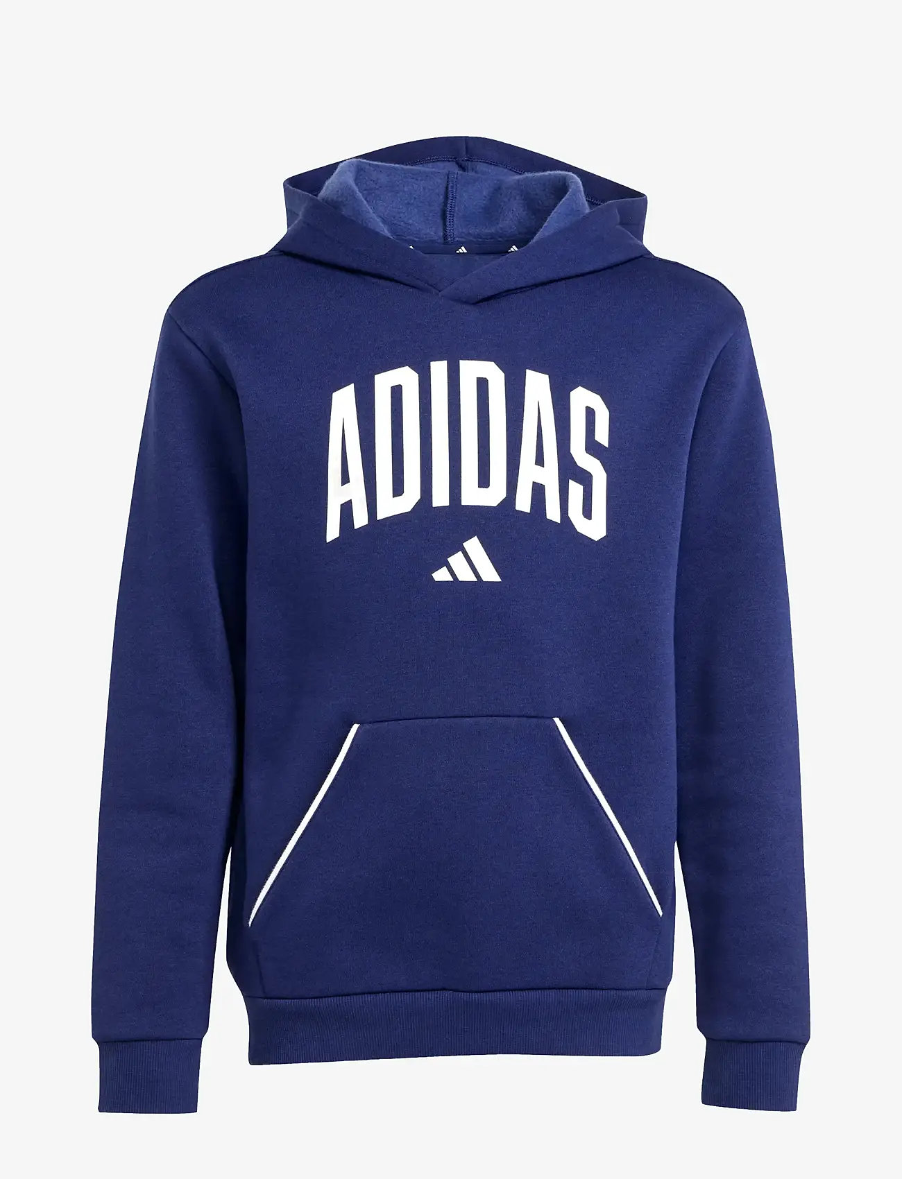 adidas Sportswear - J CLGT OH FL HD - huvtröjor - dkblue/white - 1