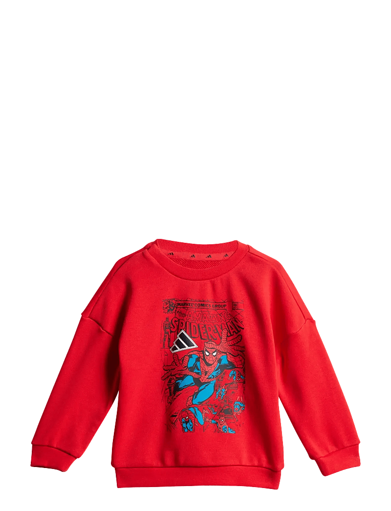 adidas Sportswear - I MRVL SM JOG - komplekti ar t-kreklu ar garām piedurknēm - purrub/white - 2