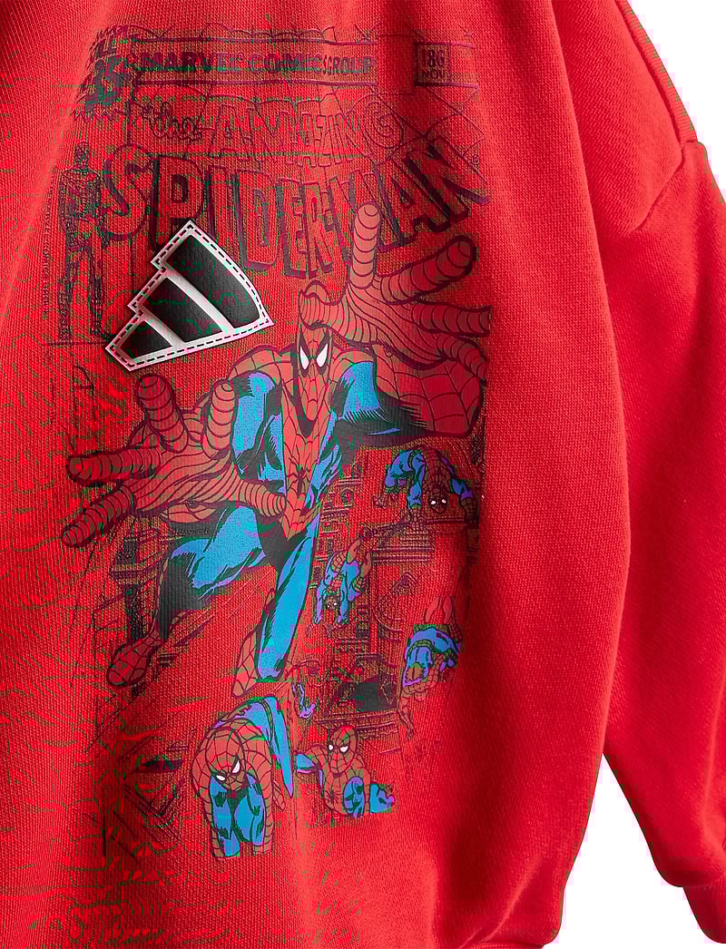 adidas Sportswear - I MRVL SM JOG - komplekti ar t-kreklu ar garām piedurknēm - purrub/white - 5