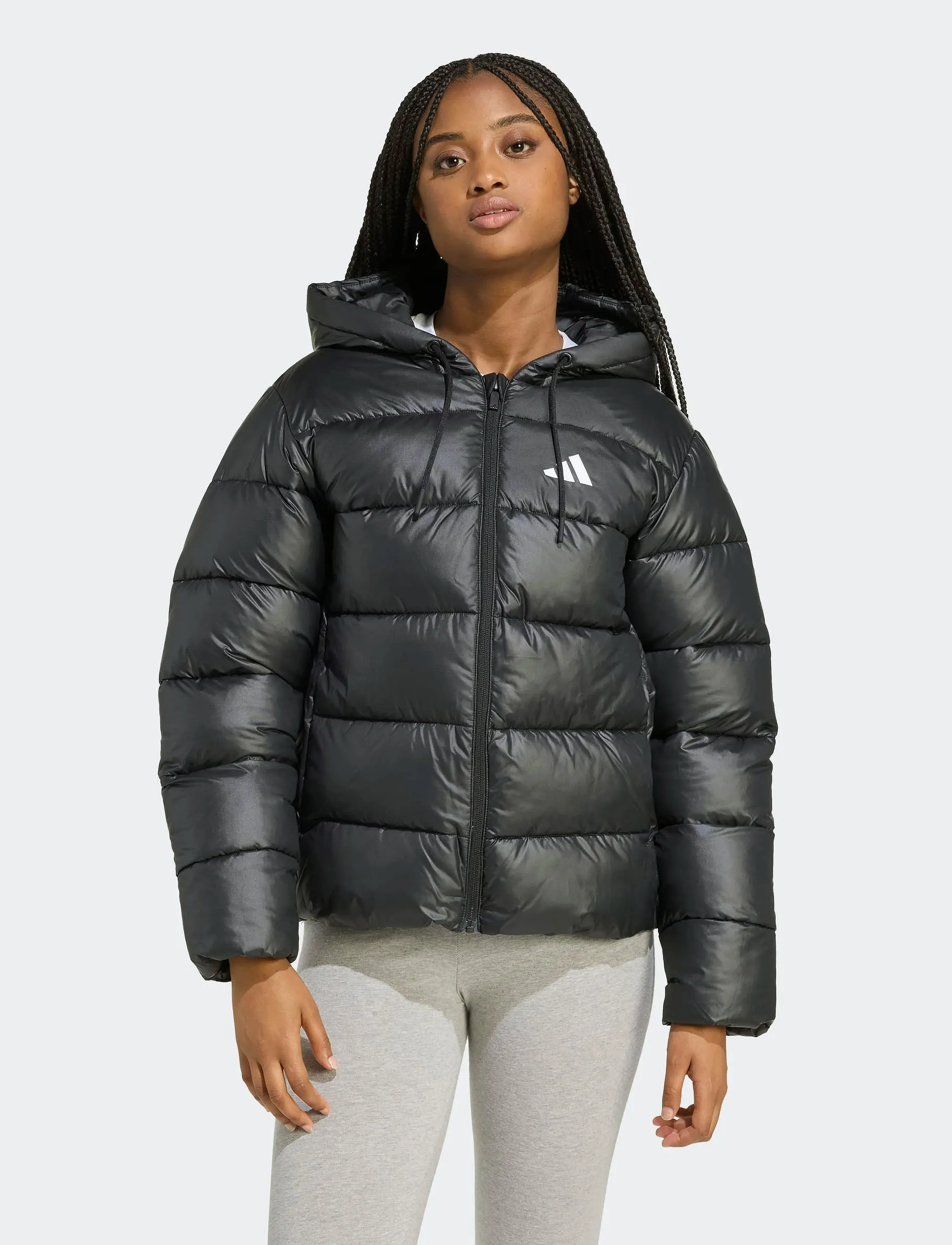 adidas Sportswear - W ESS SD P HD J - Útivistarjakkar - black - 4