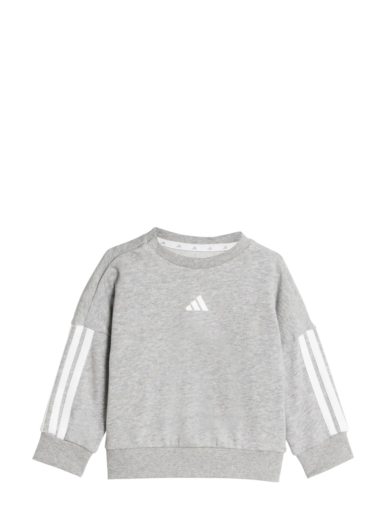 adidas Sportswear - I 3S FT JOG 240 - joggingsæt - mgreyh/white - 2