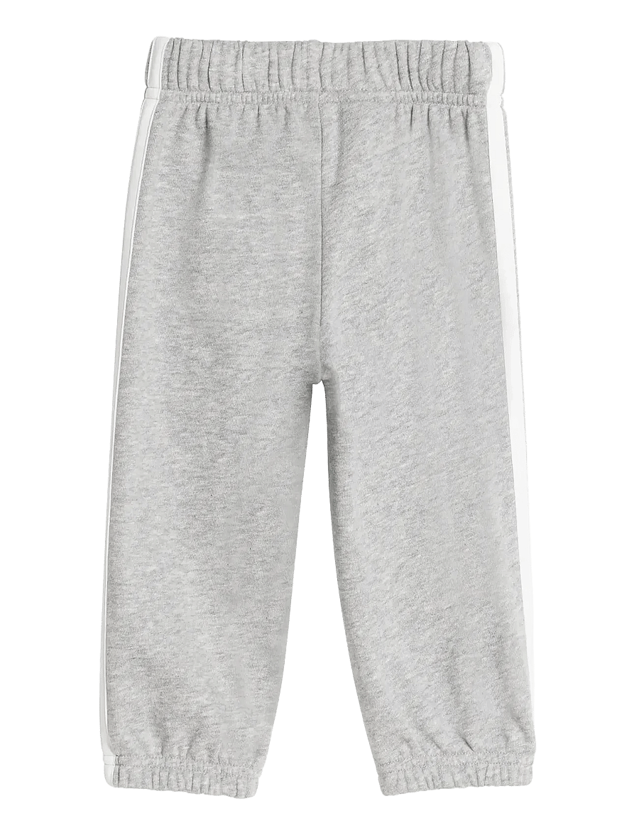 adidas Sportswear - I 3S FT JOG 240 - joggingsæt - mgreyh/white - 3