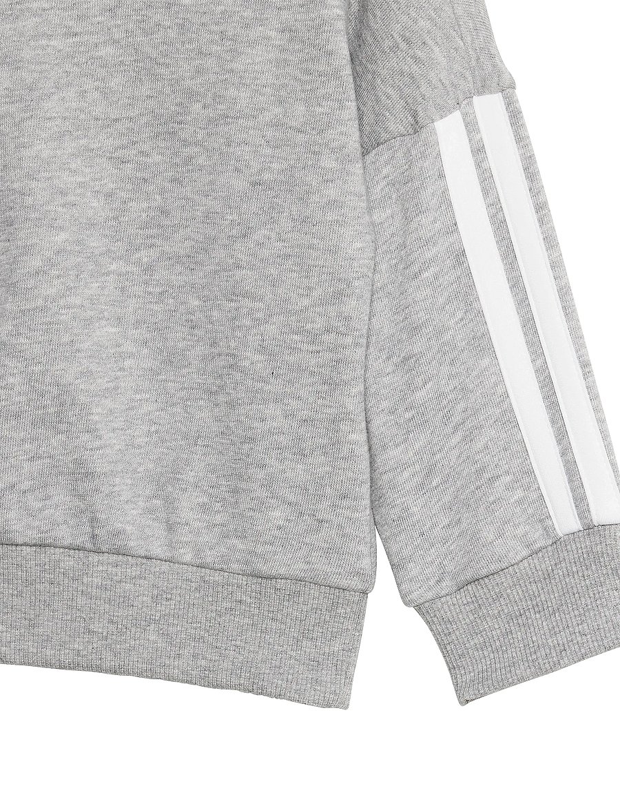 adidas Sportswear - I 3S FT JOG 240 - joggingsæt - mgreyh/white - 5