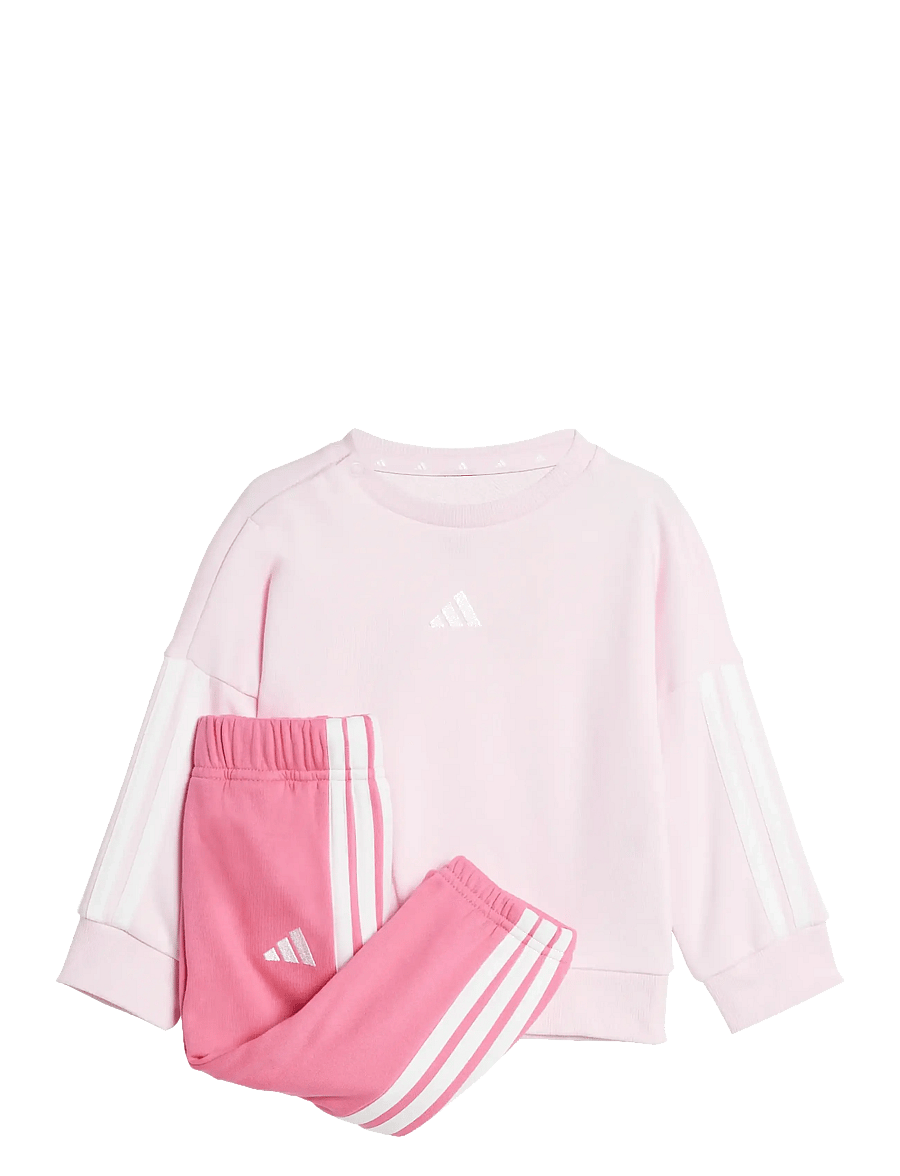 adidas Sportswear - I 3S FT JOG 240 - joggingsæt & matchende sæt - clpink/white/white - 0