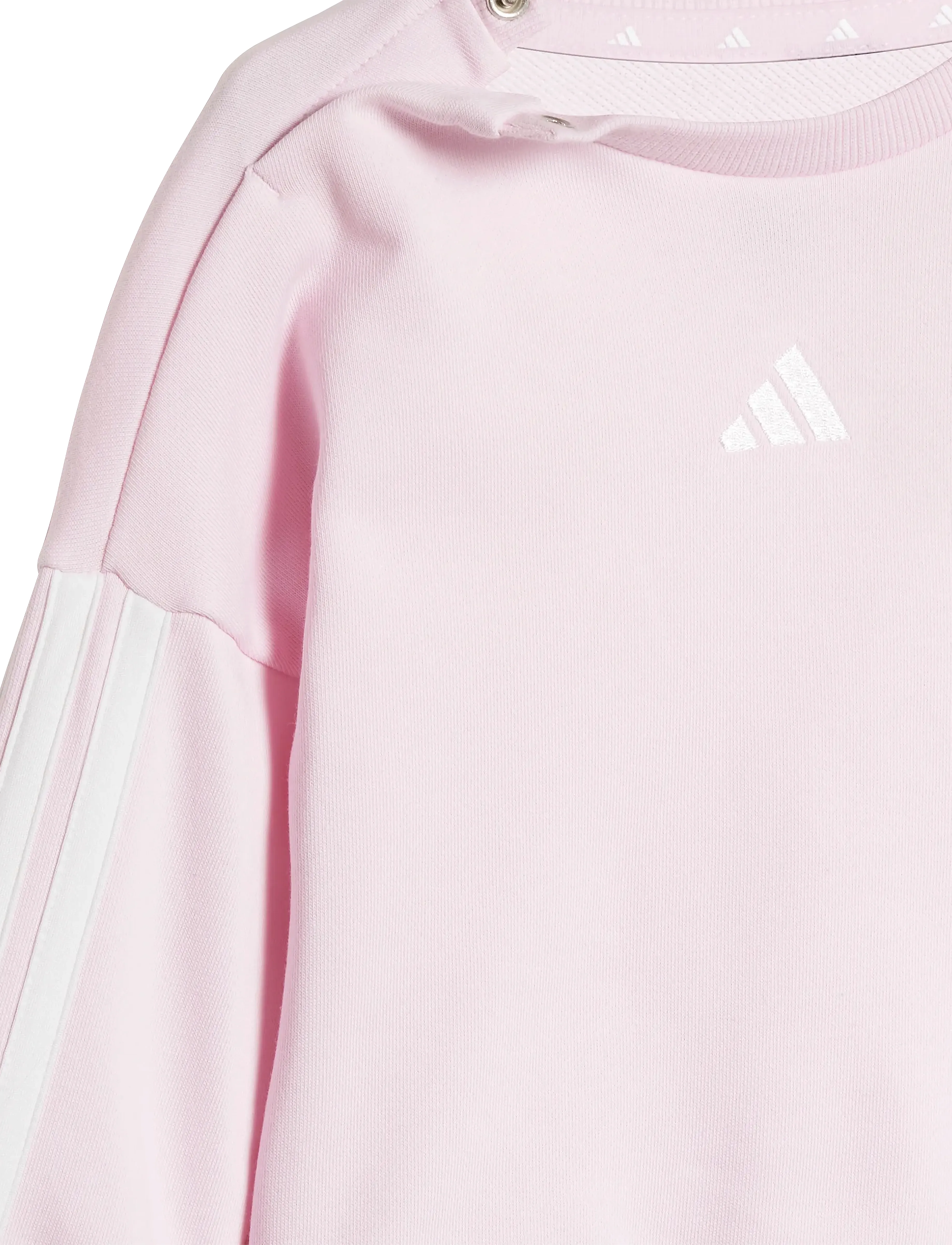 adidas Sportswear - I 3S FT JOG 240 - joggingsæt & matchende sæt - clpink/white/white - 4