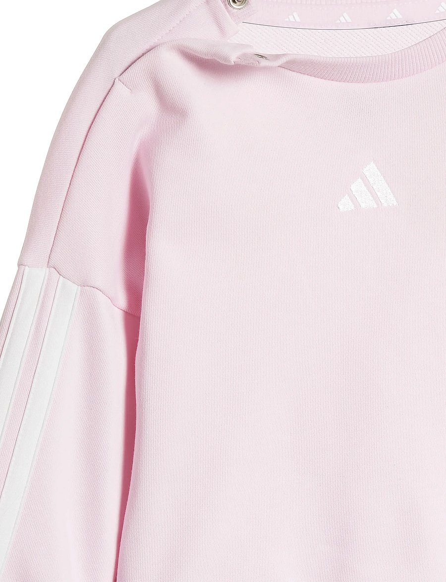 adidas Sportswear - I 3S FT JOG 240 - joggingsæt & matchende sæt - clpink/white/white - 4