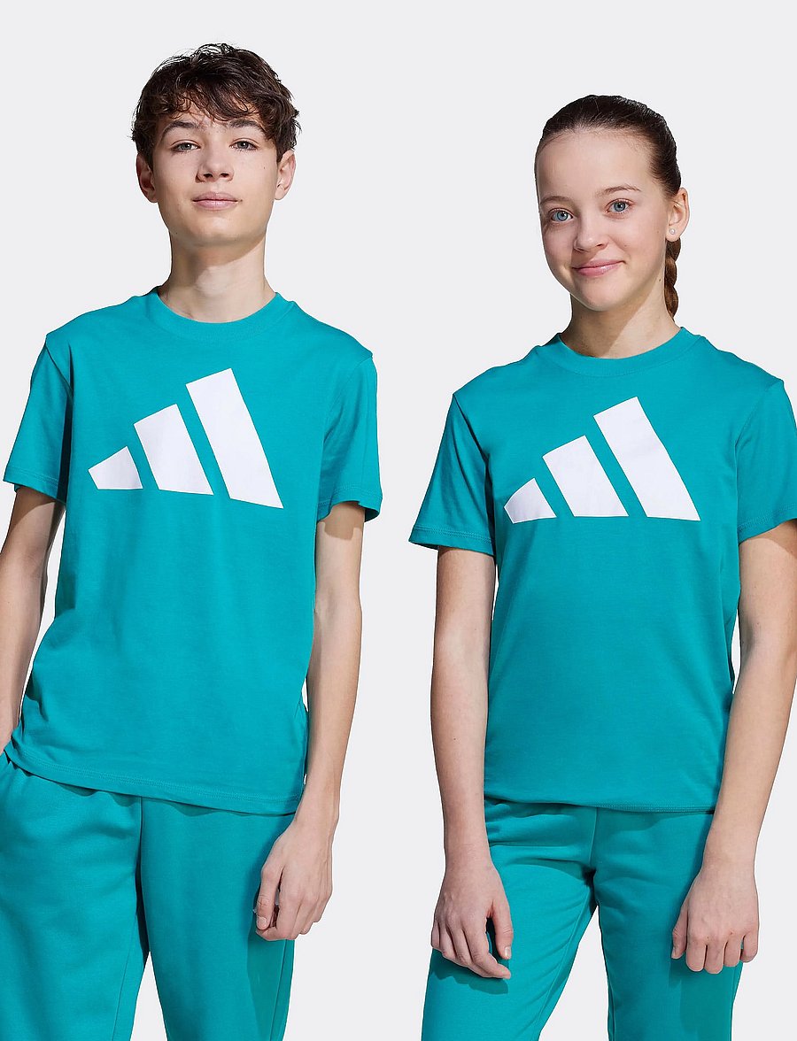 adidas Sportswear - J BL TEE 160 - sportoberteile - purtea/white - 3