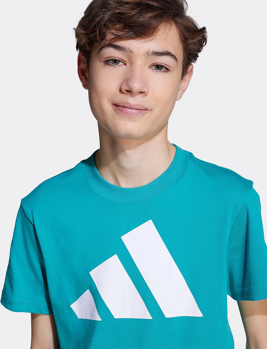 adidas Sportswear - J BL TEE 160 - sportoberteile - purtea/white - 4