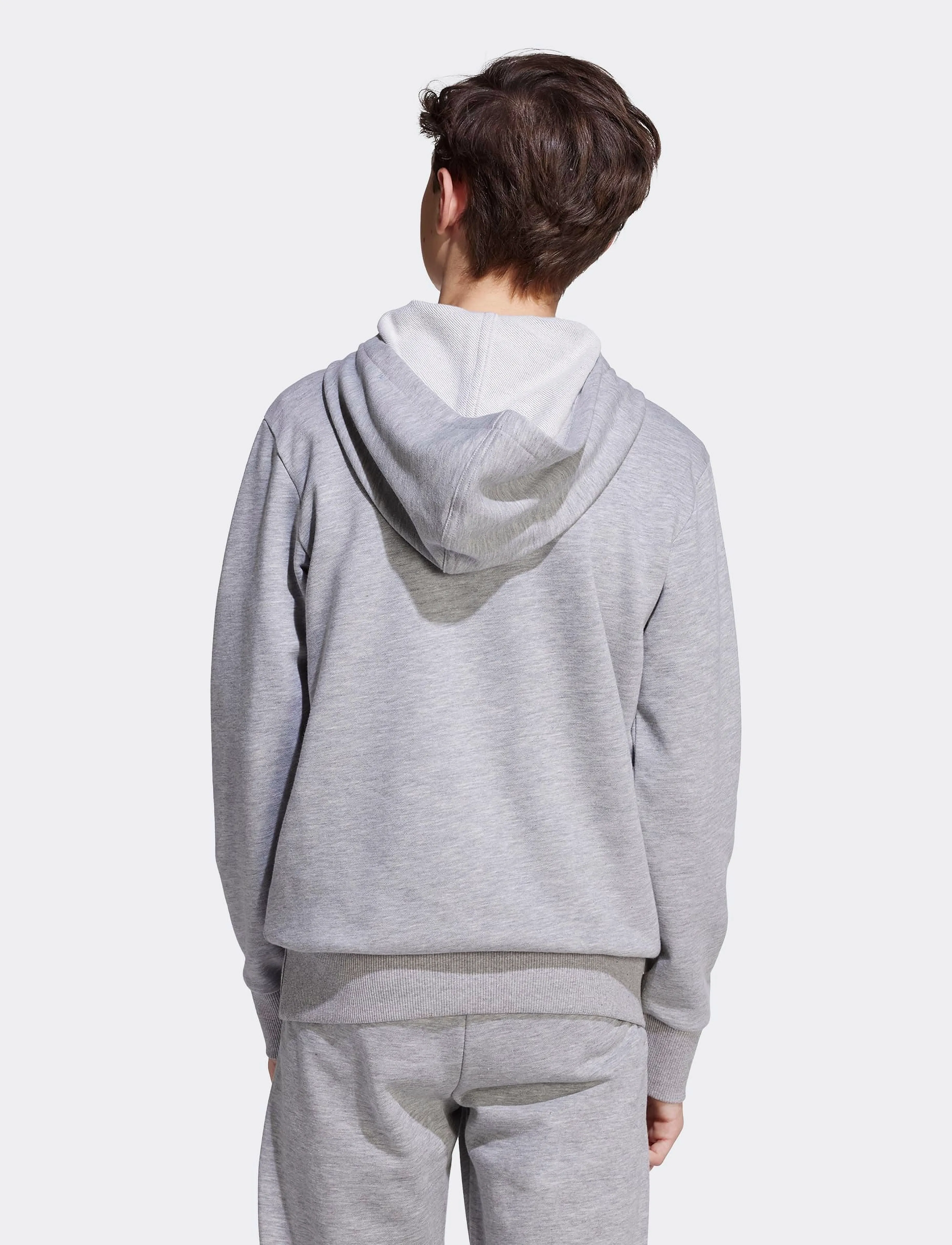 adidas Sportswear - J BL FT HD 280 - hættetrøjer - mgreyh/white - 5