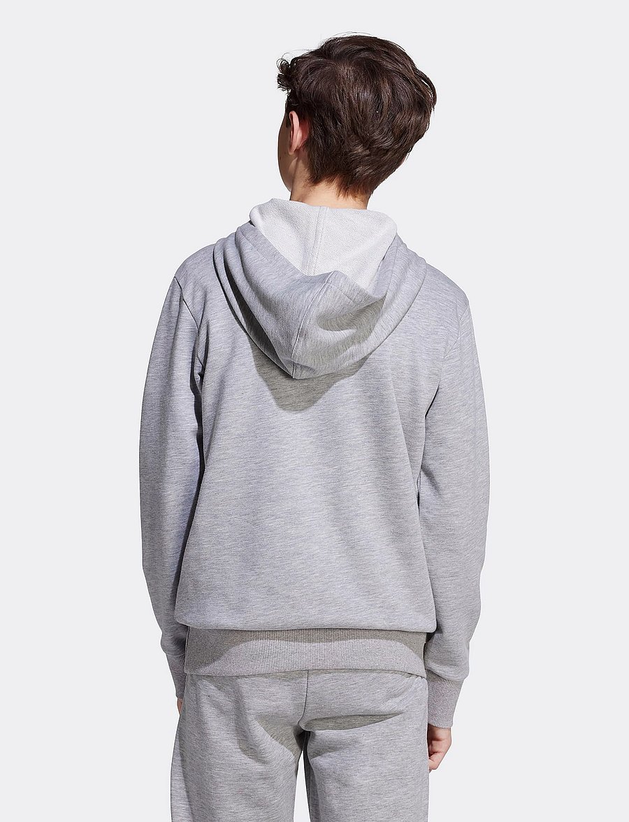 adidas Sportswear - J BL FT HD 280 - hættetrøjer - mgreyh/white - 5