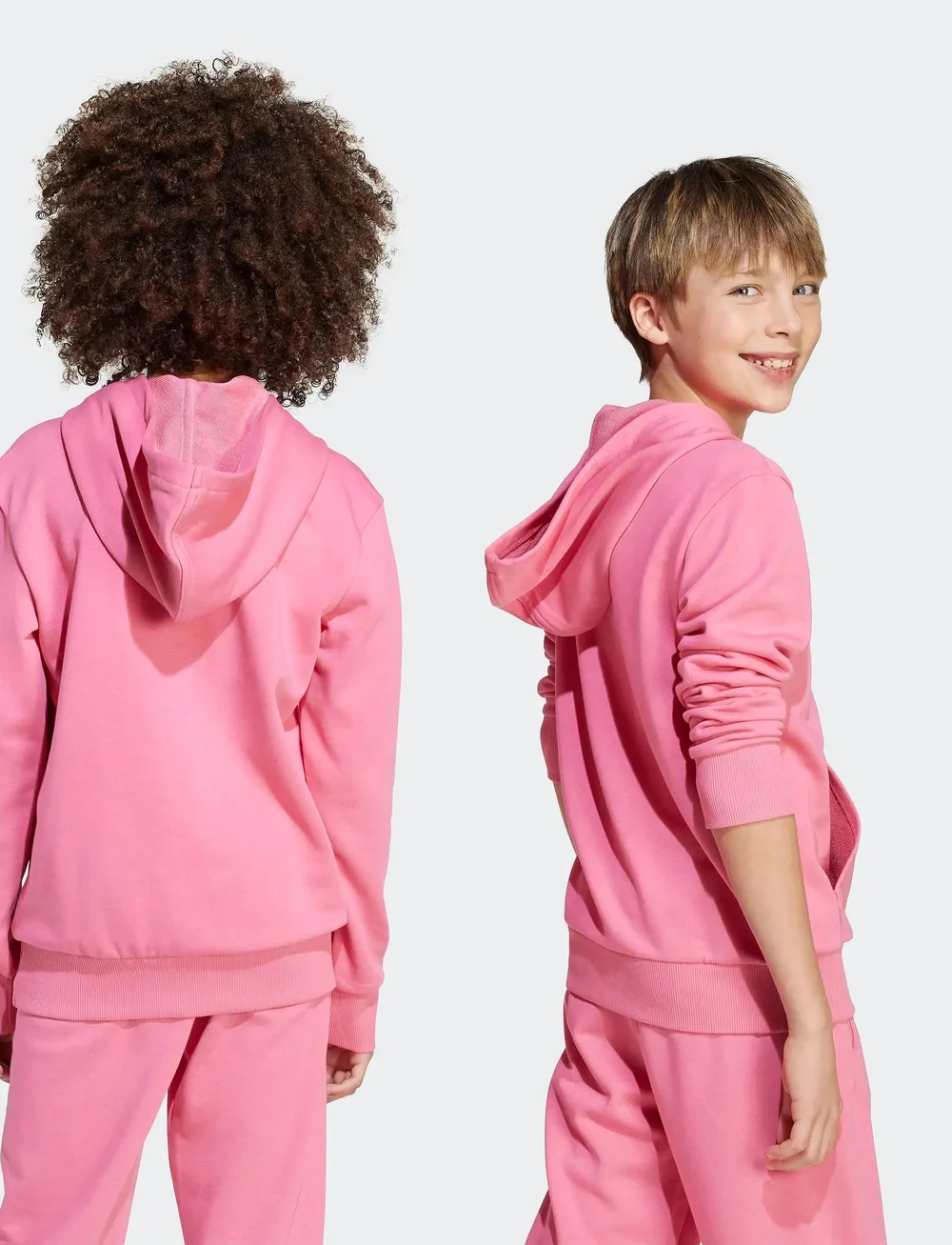 adidas Sportswear - J BL FT HD 280 - huvtröjor - pnkfus/clpink/white - 3