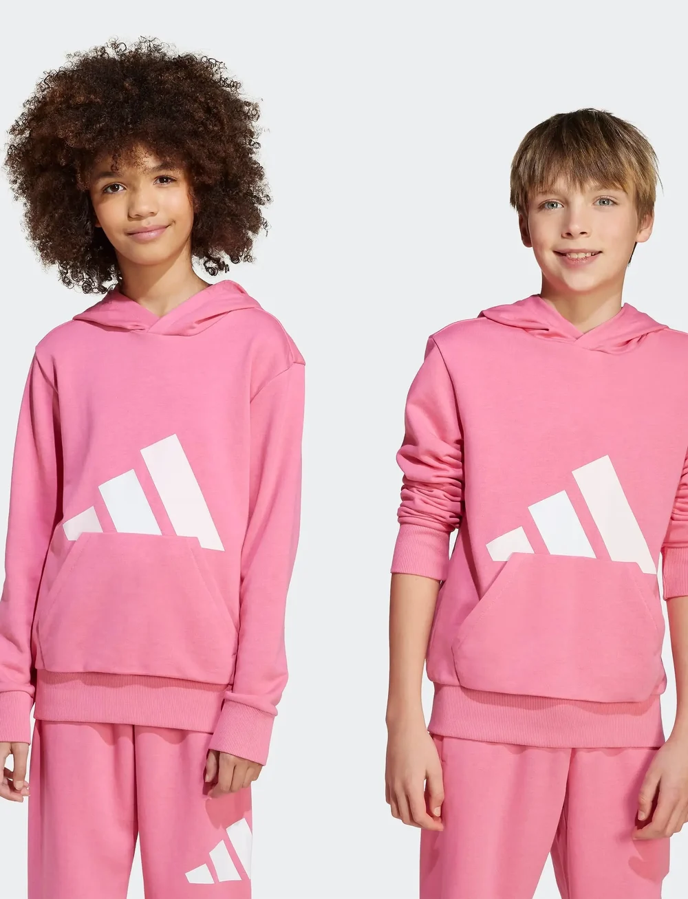adidas Sportswear - J BL FT HD 280 - huvtröjor - pnkfus/clpink/white - 4