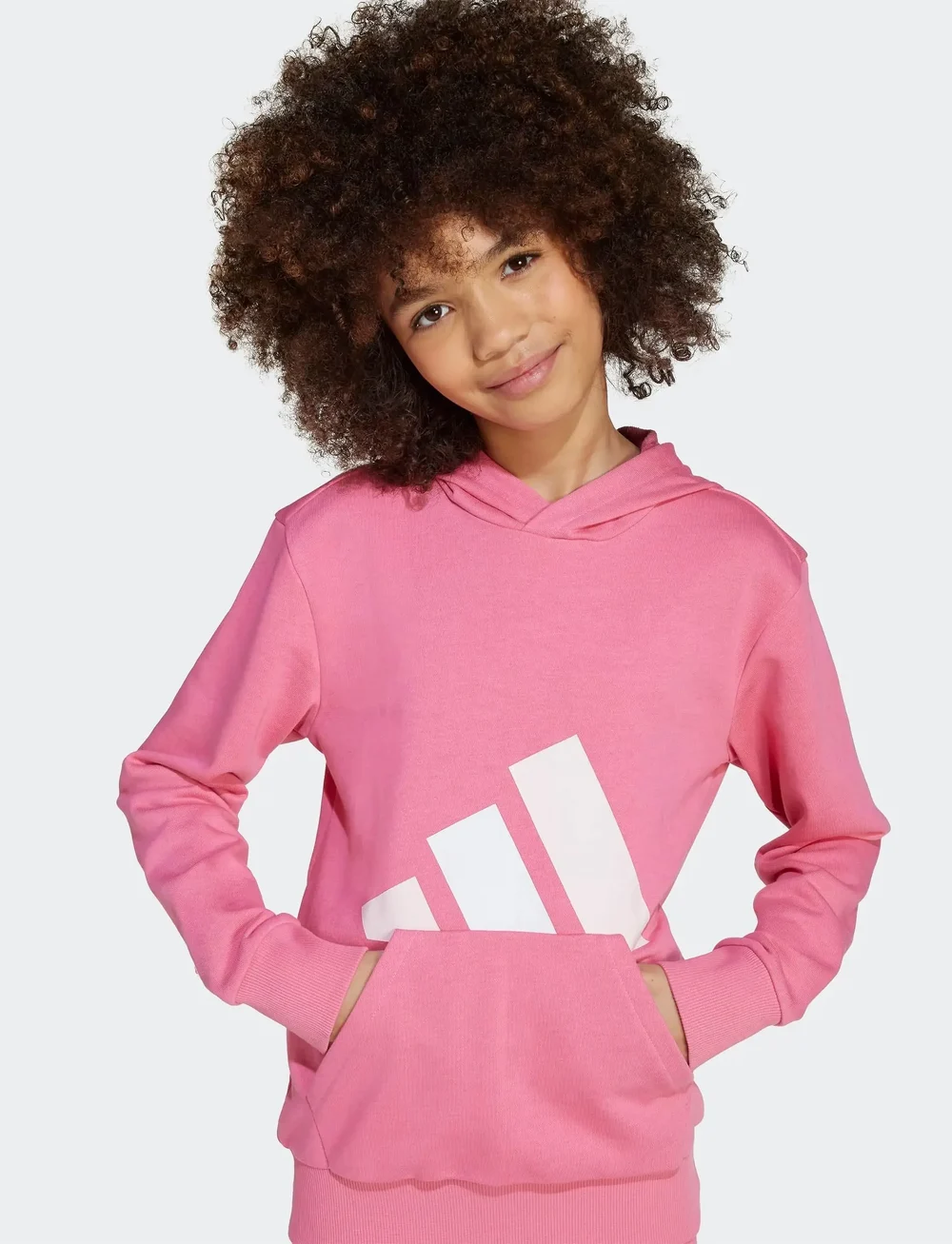 adidas Sportswear - J BL FT HD 280 - huvtröjor - pnkfus/clpink/white - 5