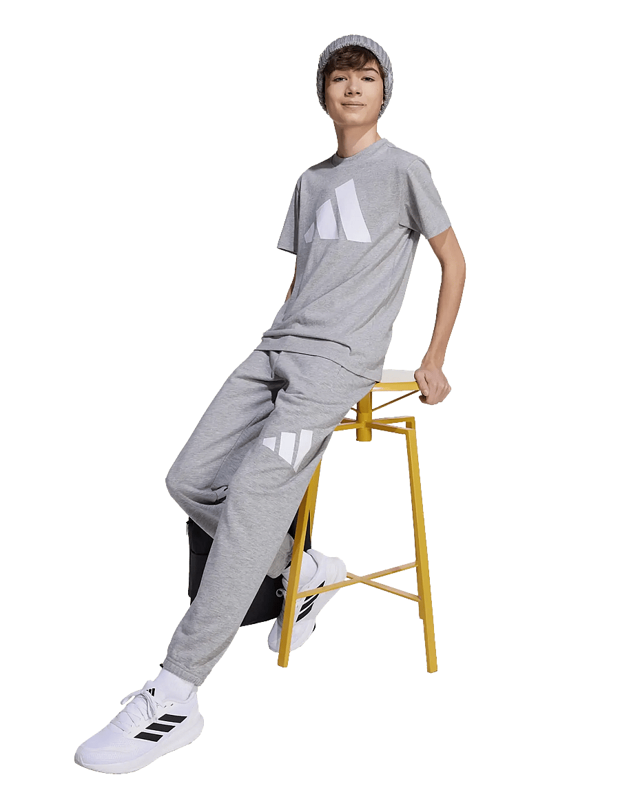 adidas Sportswear - J BL FT PT 280 - pantalon de entraînement - mgreyh/white - 0