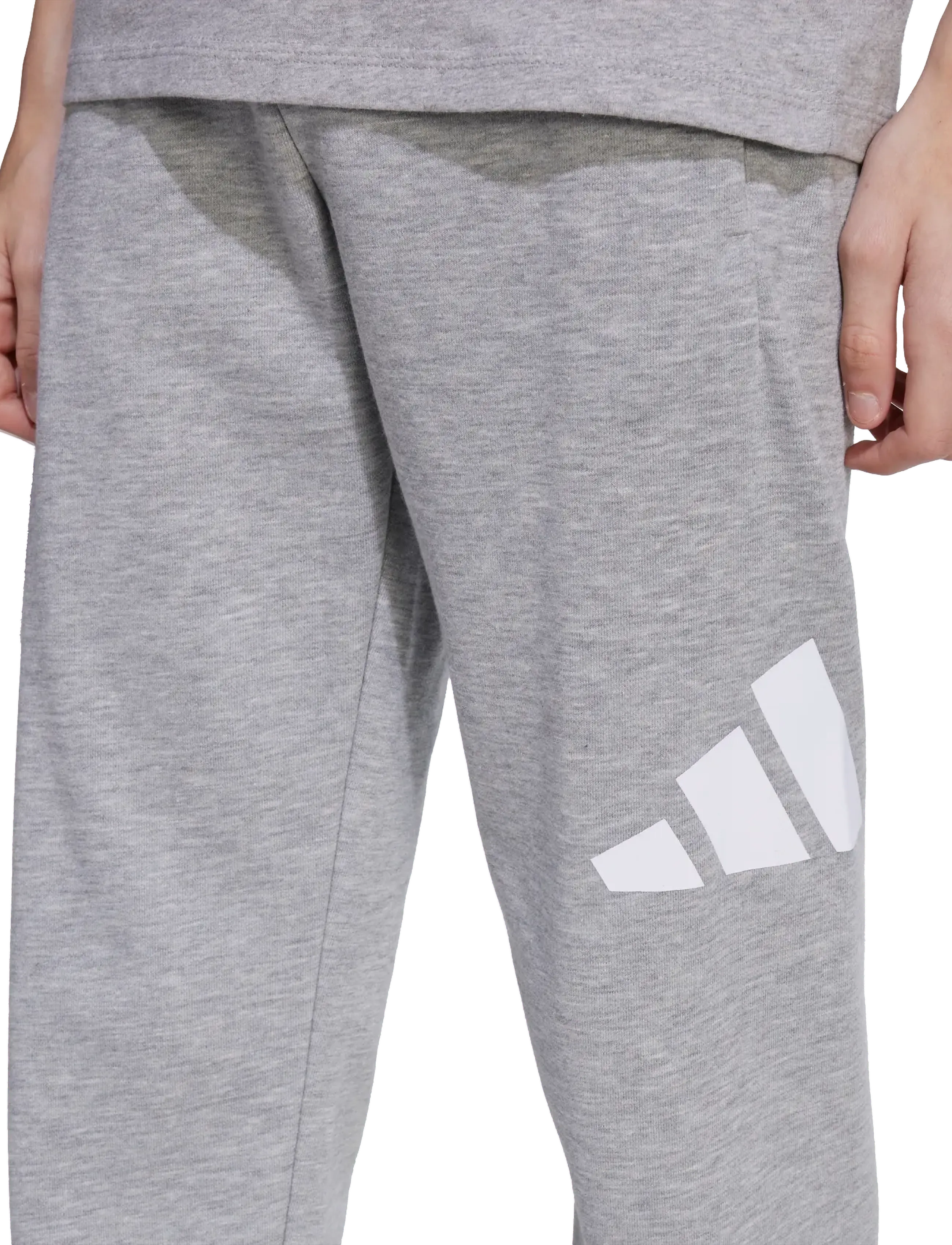 adidas Sportswear - J BL FT PT 280 - træningsbukser - mgreyh/white - 4