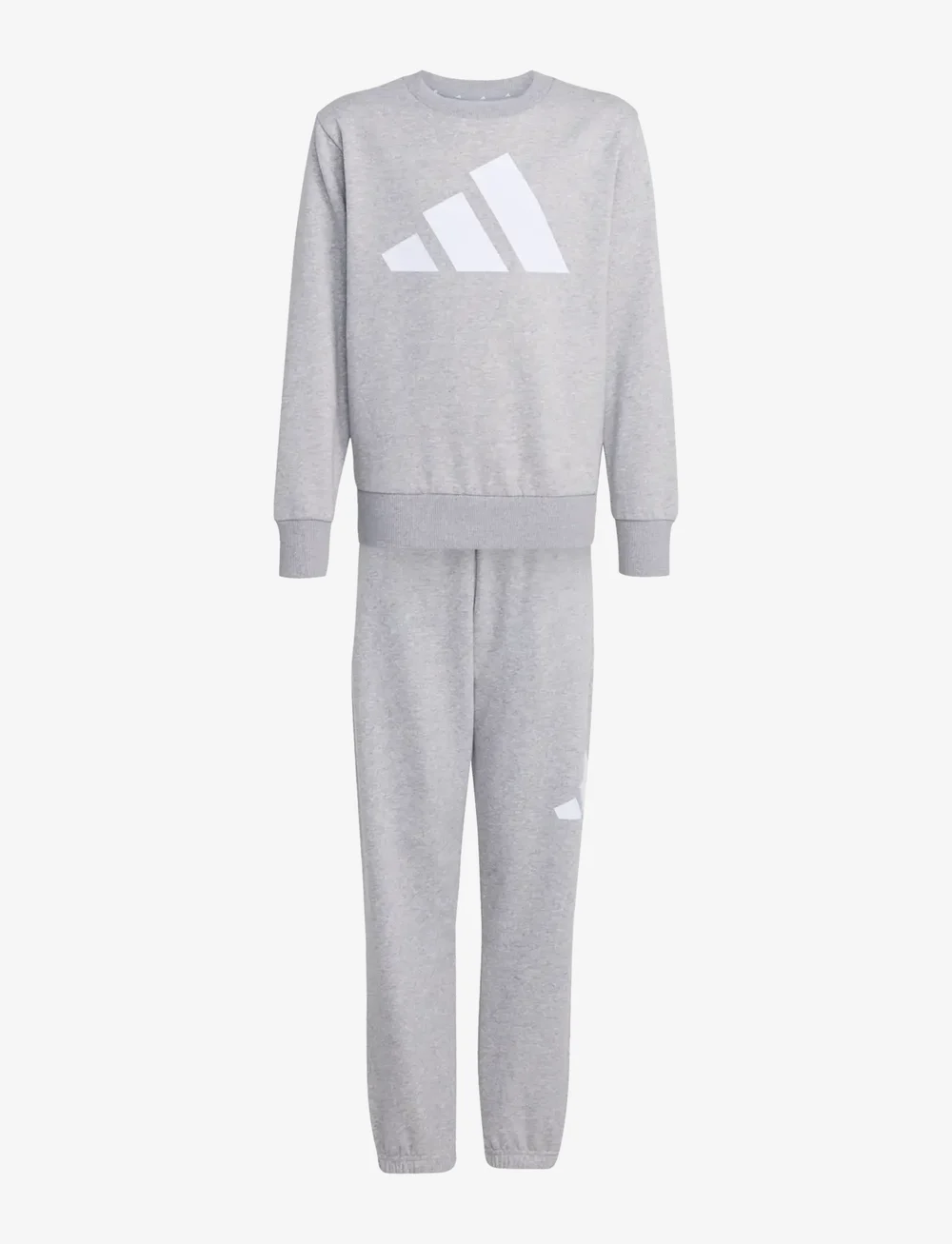 adidas Sportswear - J BL FL JOG 240 - træningsbukser - mgreyh/white - 1