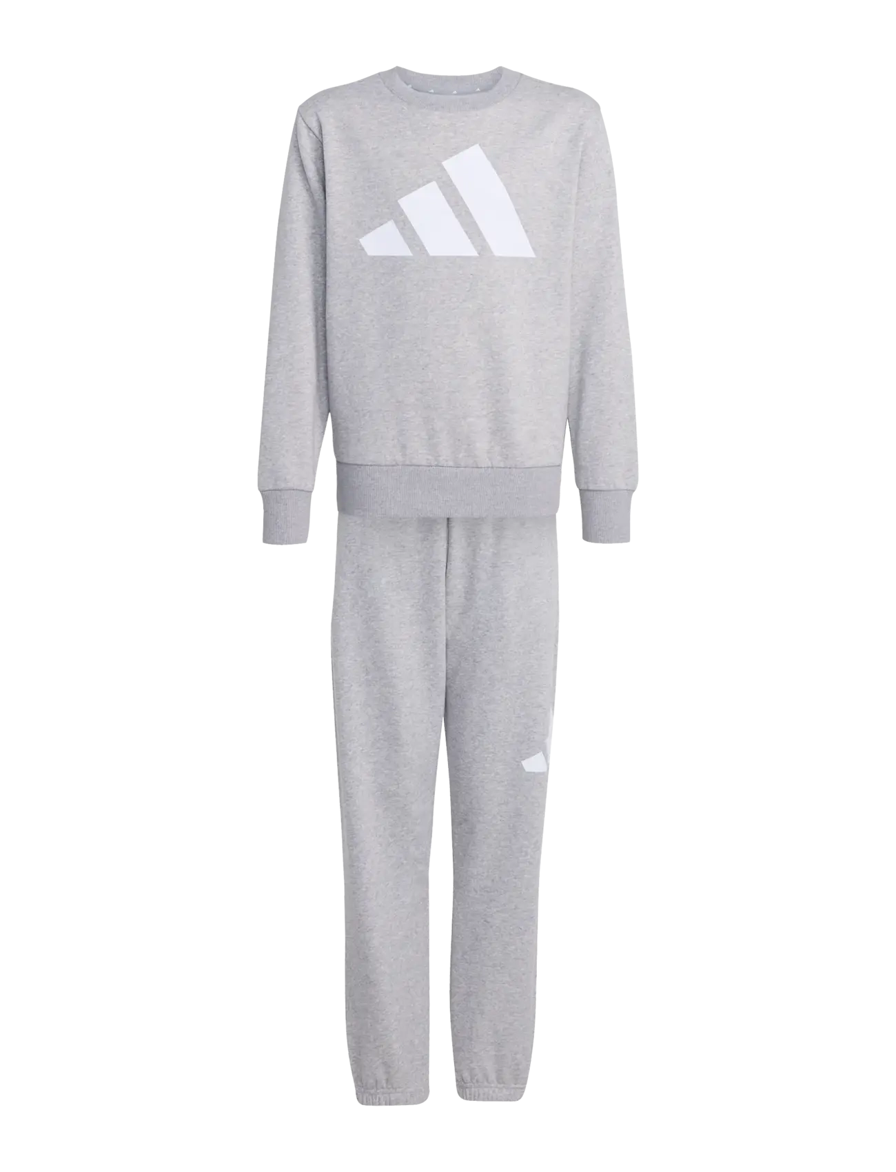 adidas Sportswear J BL FL JOG 240 - Riided - MGREYH/WHITE / grey