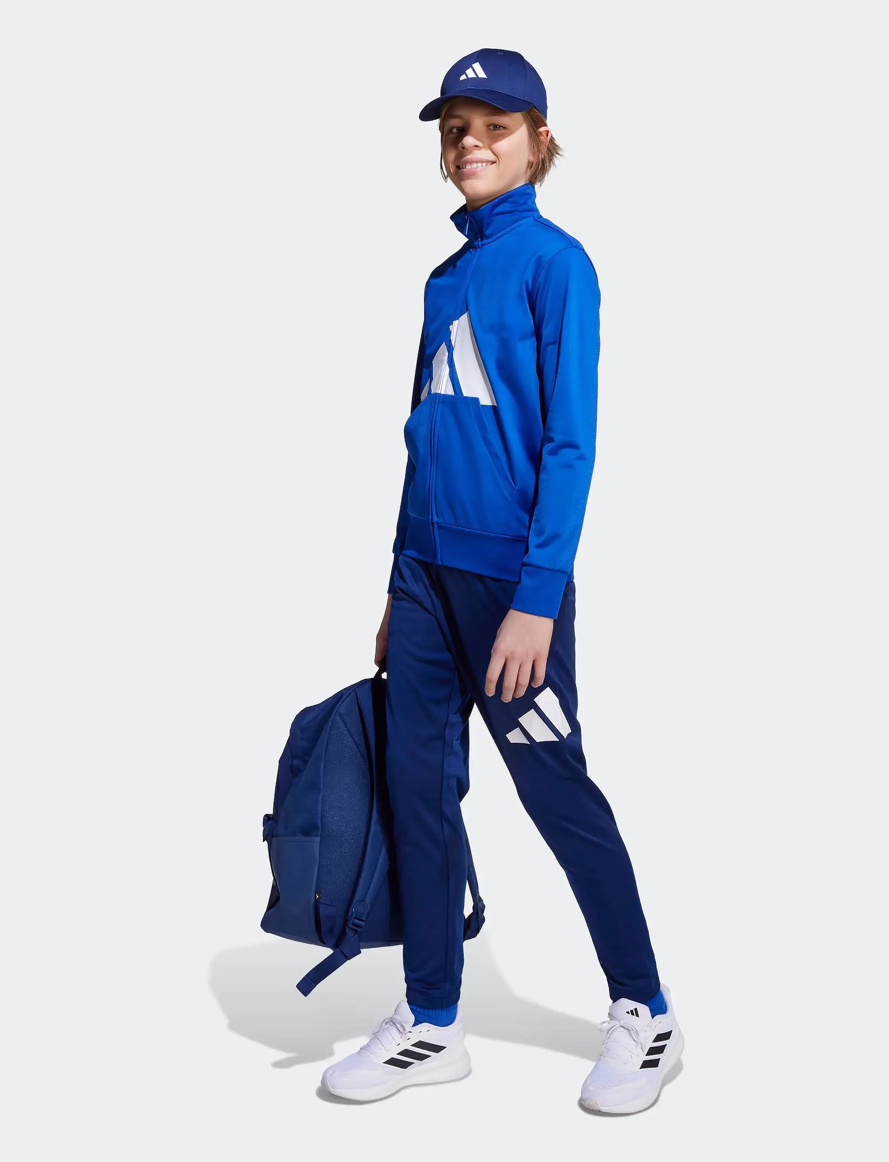 adidas Sportswear J BL TR TS 205 - Sportanzüge - ROYBLU/WHITE / blue