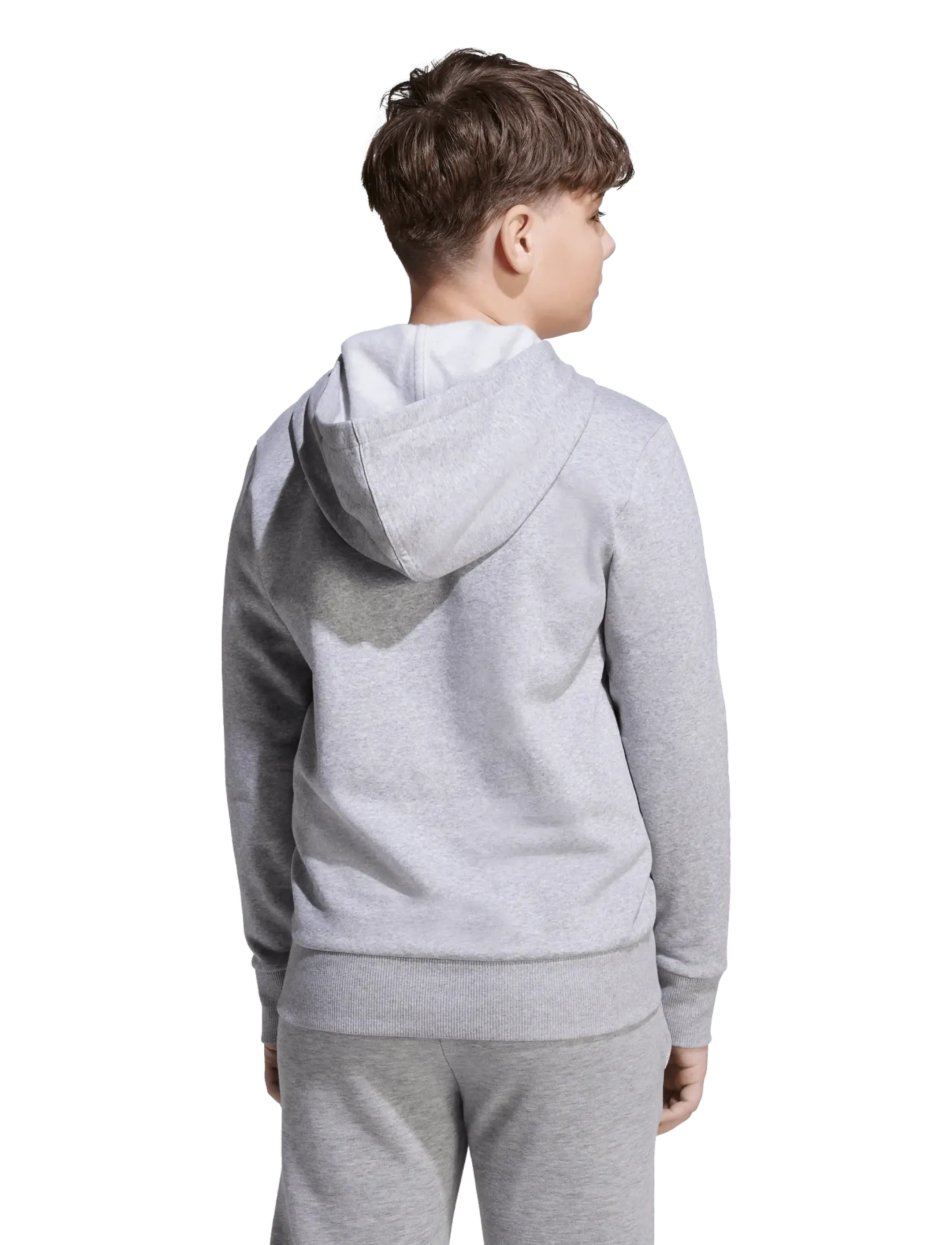 adidas Sportswear - J SL FL HD 225 - kapuutsiga dressipluusid - mgreyh/white - 5