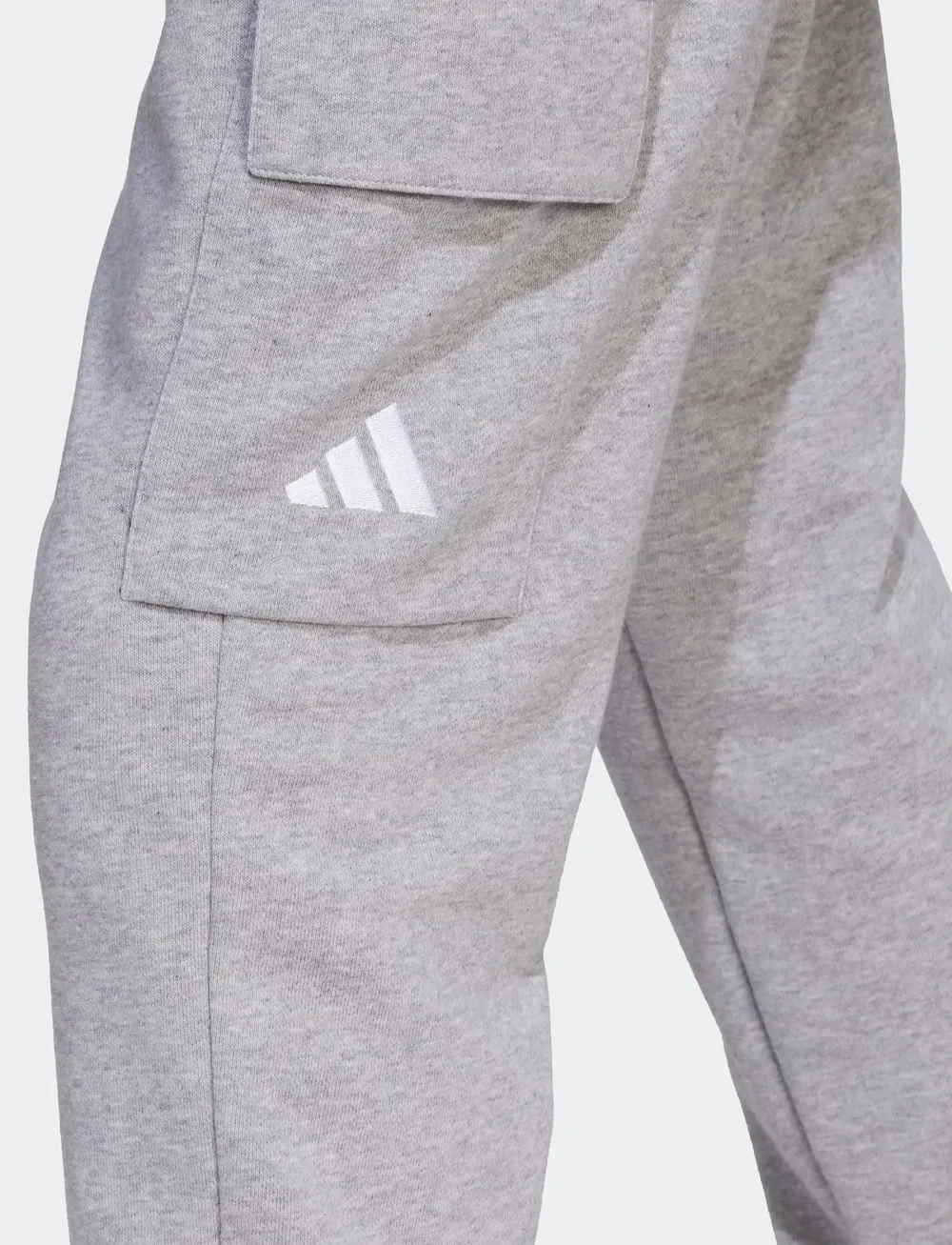 adidas Sportswear - J SL FT C PT - dressipüksid - mgreyh/white - 5