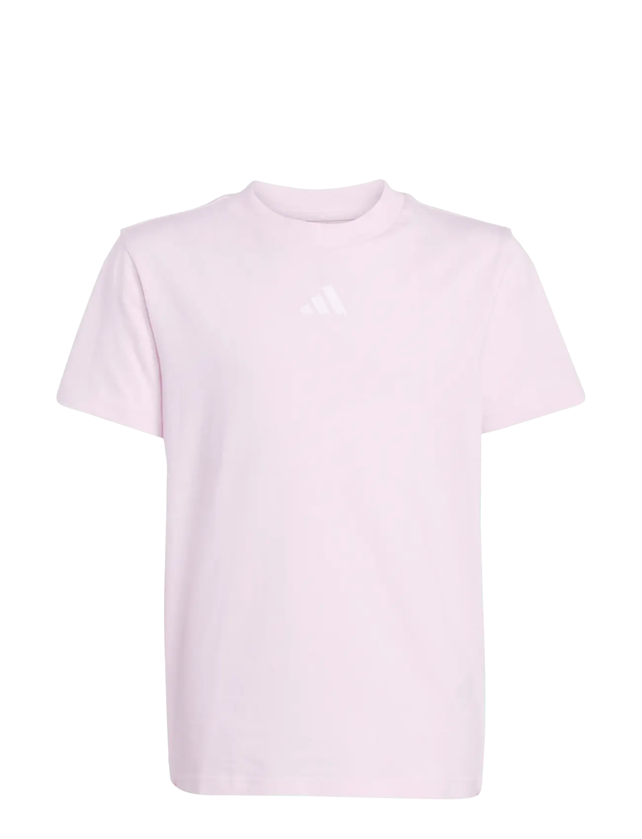 adidas Sportswear J SL TEE 160 - Toppe og t-shirts - CLPINK/WHITE / pink/rose
