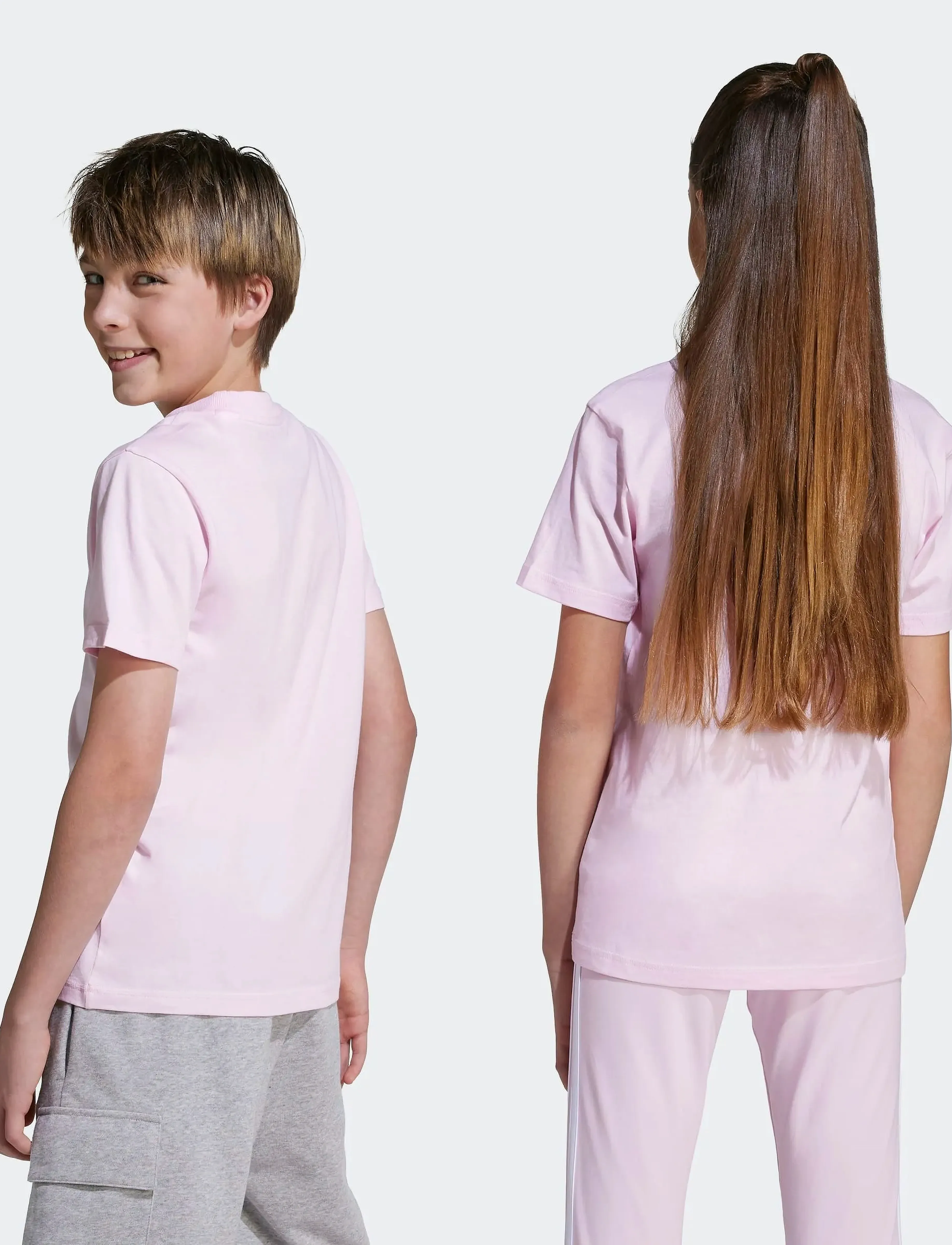 adidas Sportswear - J SL TEE 160 - kortærmede t-shirts - clpink/white - 3