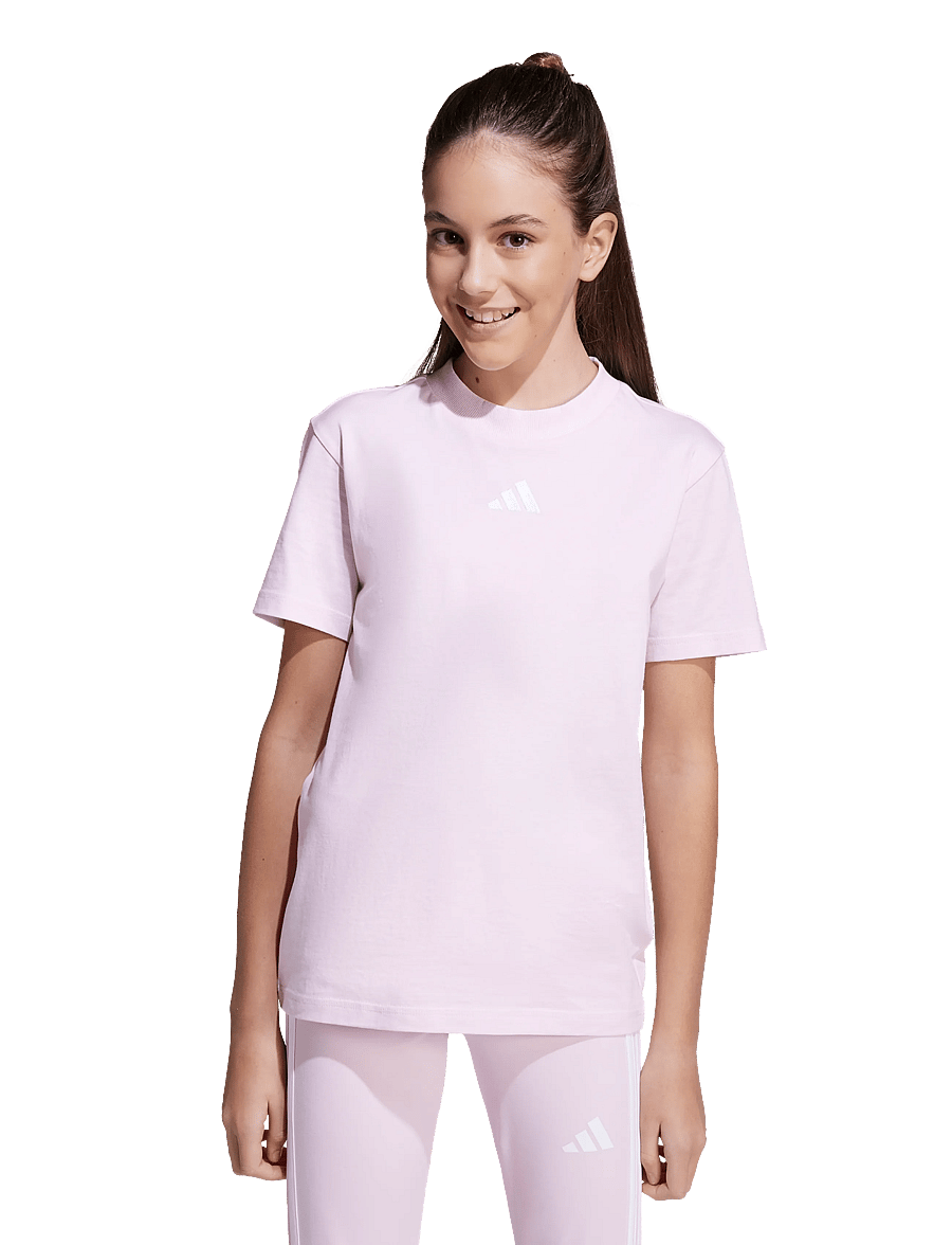 adidas Sportswear - J SL TEE 160 - kortærmede t-shirts - clpink/white - 4