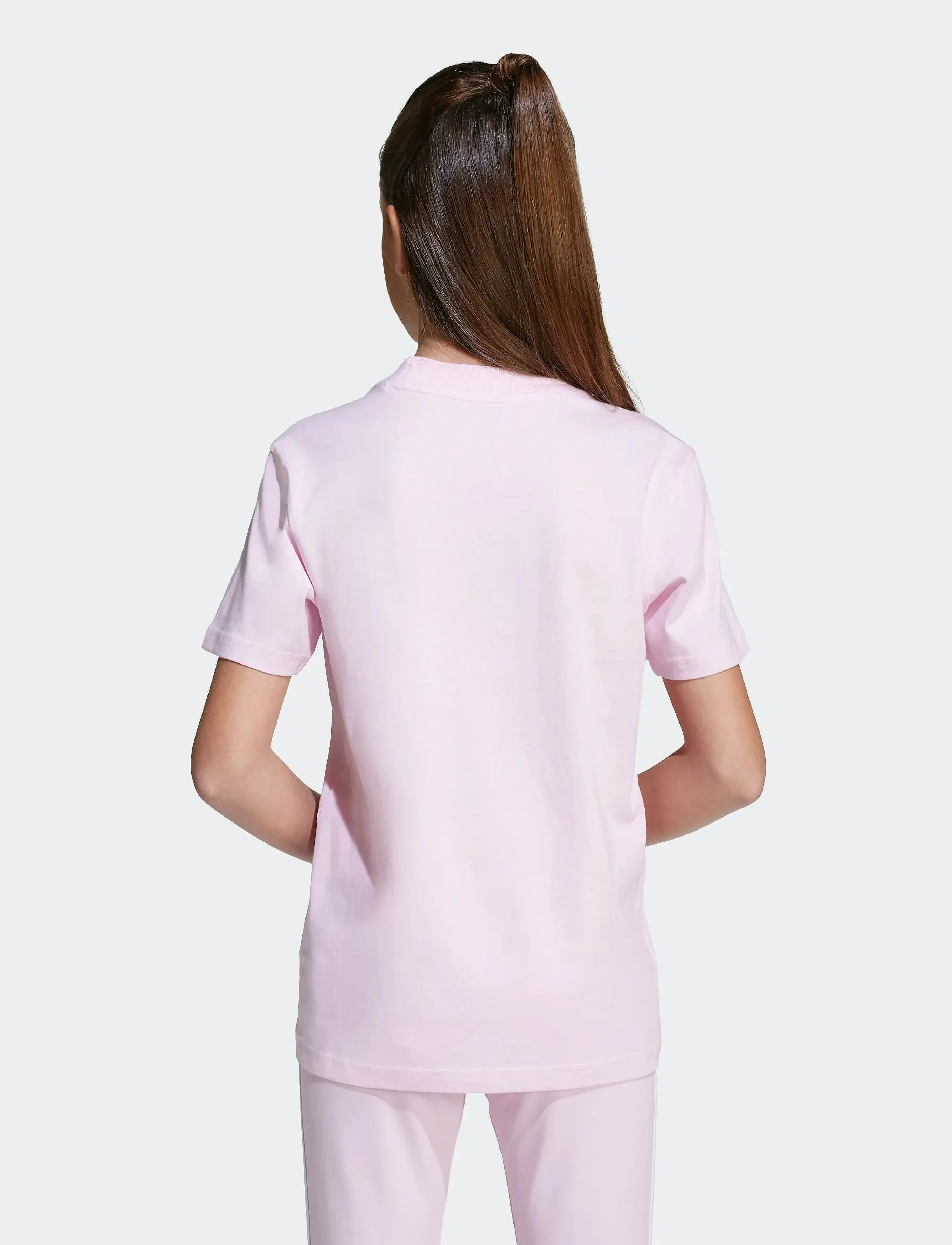 adidas Sportswear - J SL TEE 160 - kortærmede t-shirts - clpink/white - 4