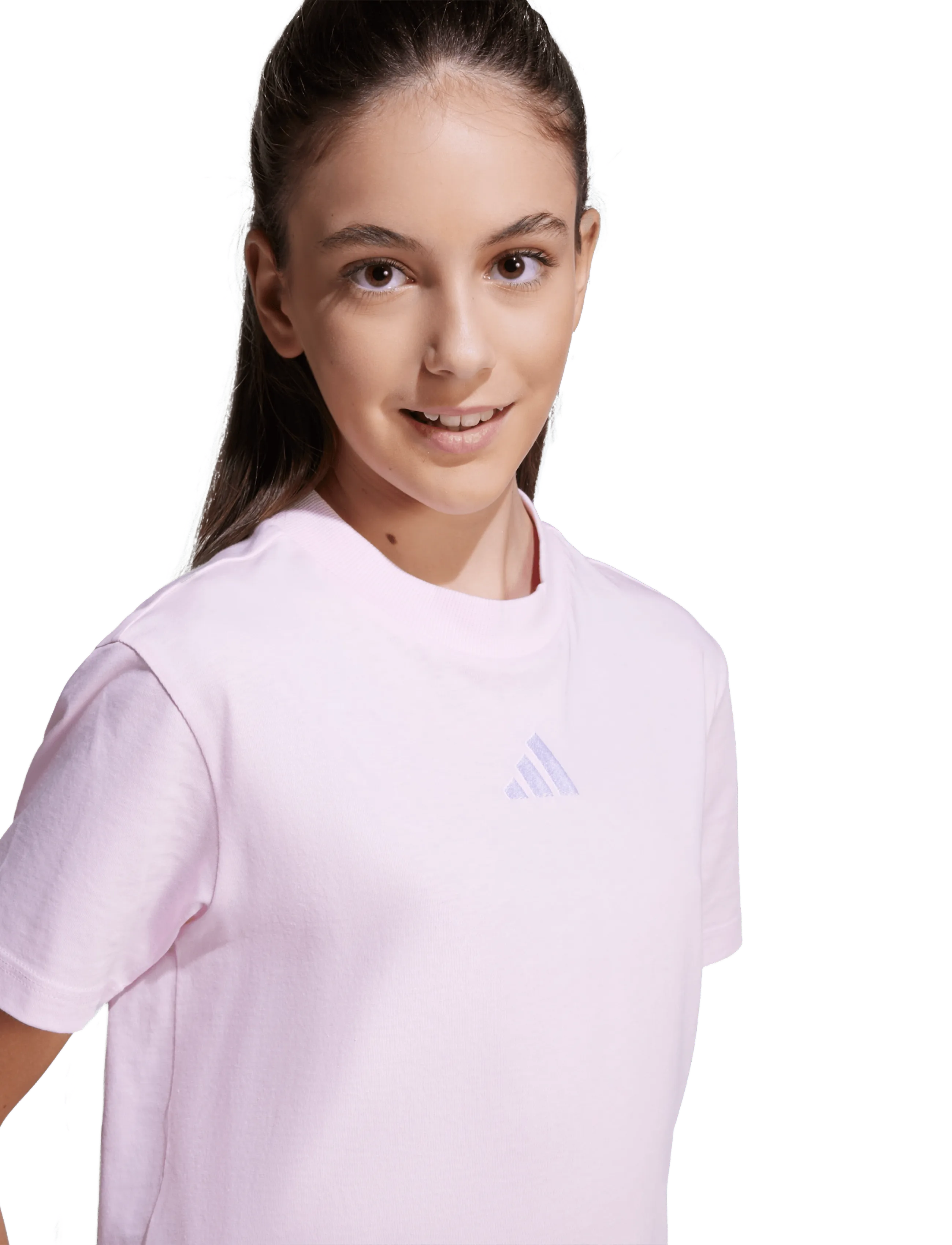 adidas Sportswear - J SL TEE 160 - kortærmede t-shirts - clpink/white - 5