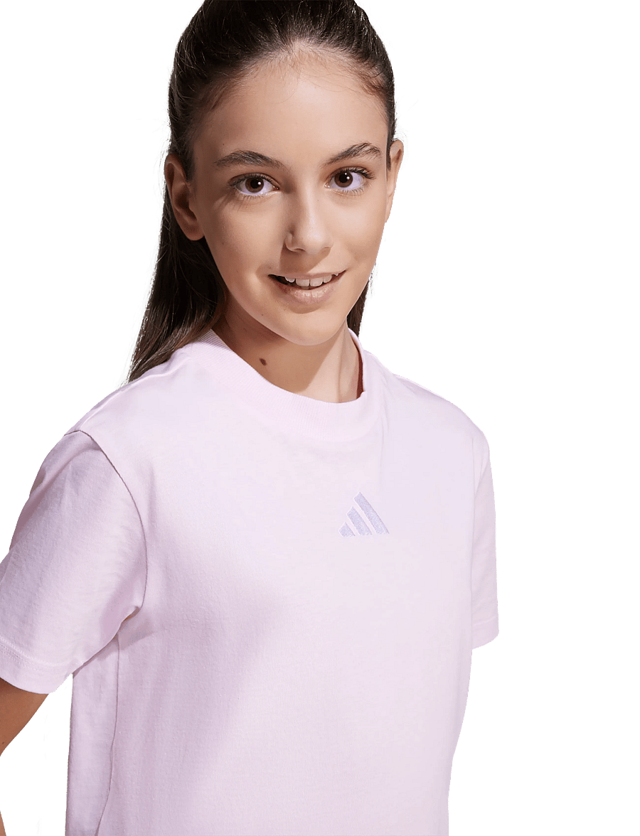 adidas Sportswear - J SL TEE 160 - kortærmede t-shirts - clpink/white - 5