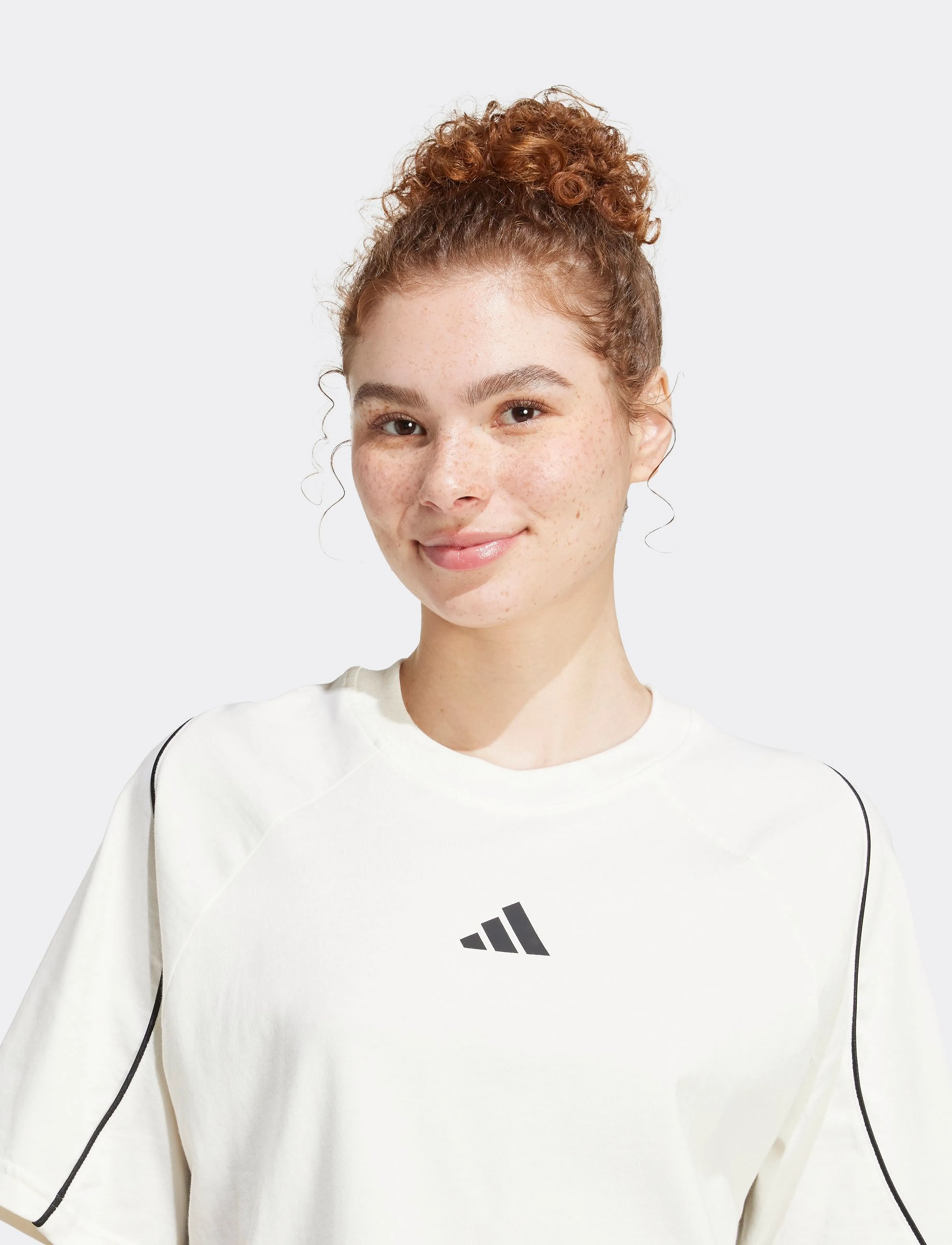 adidas Sportswear - W STADIUM TEE - t-shirts - owhite/black - 2