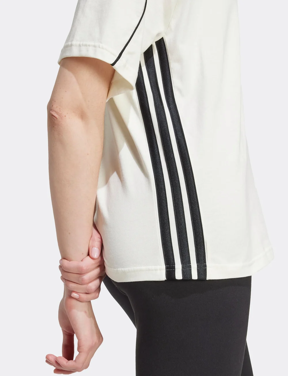 adidas Sportswear - W STADIUM TEE - t-särgid - owhite/black - 3