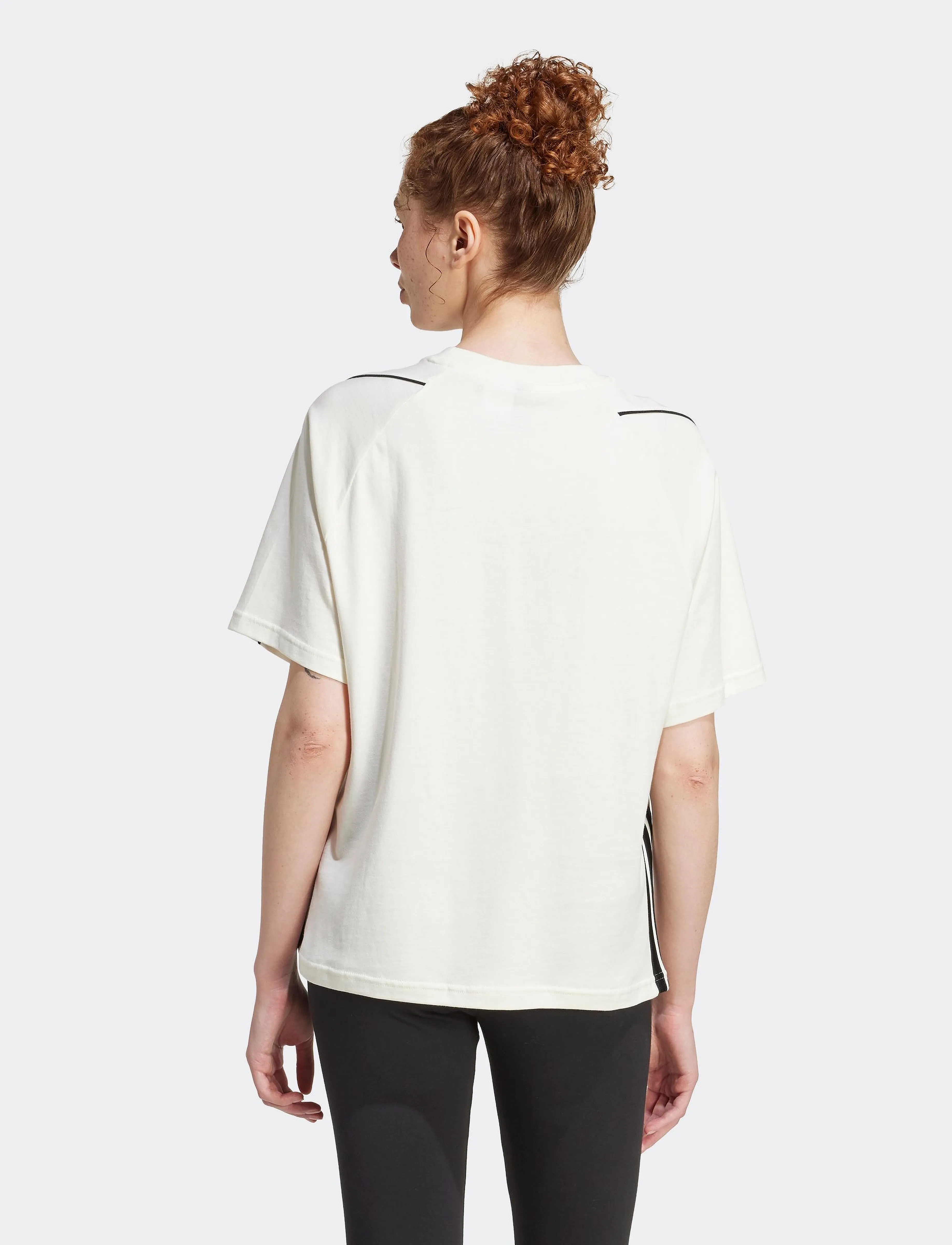 adidas Sportswear - W STADIUM TEE - t-shirts - owhite/black - 5