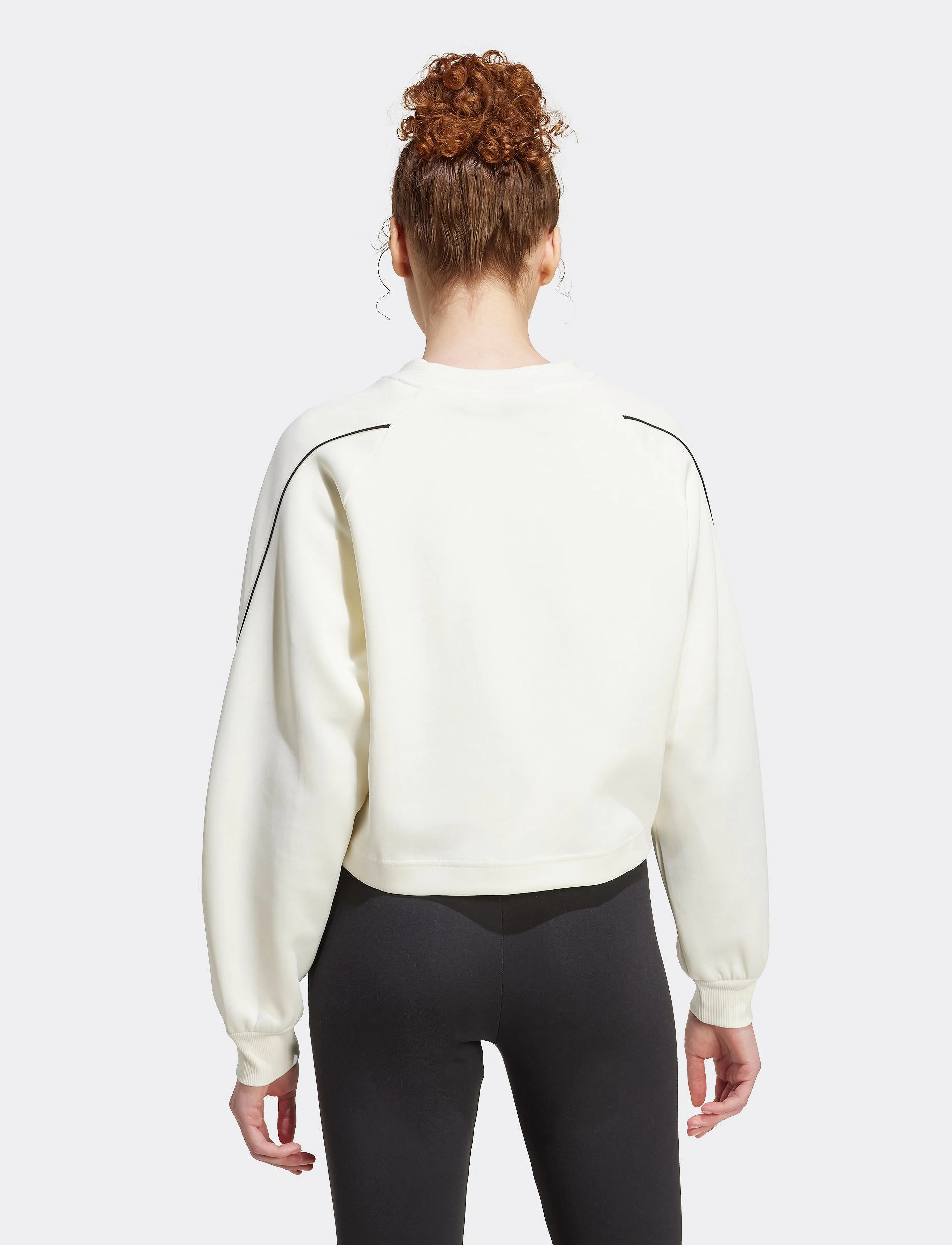 adidas Sportswear - W STADIUM SWT - džemperiai - owhite/black - 3