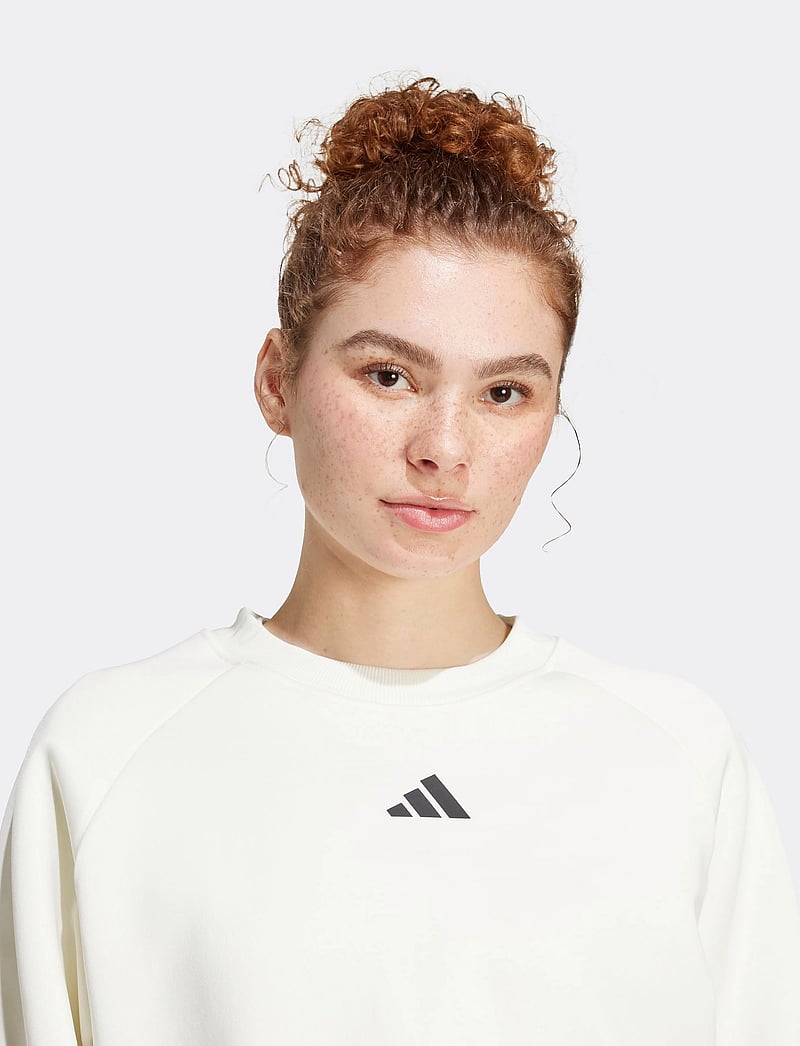 adidas Sportswear - W STADIUM SWT - sweatshirts - owhite/black - 4