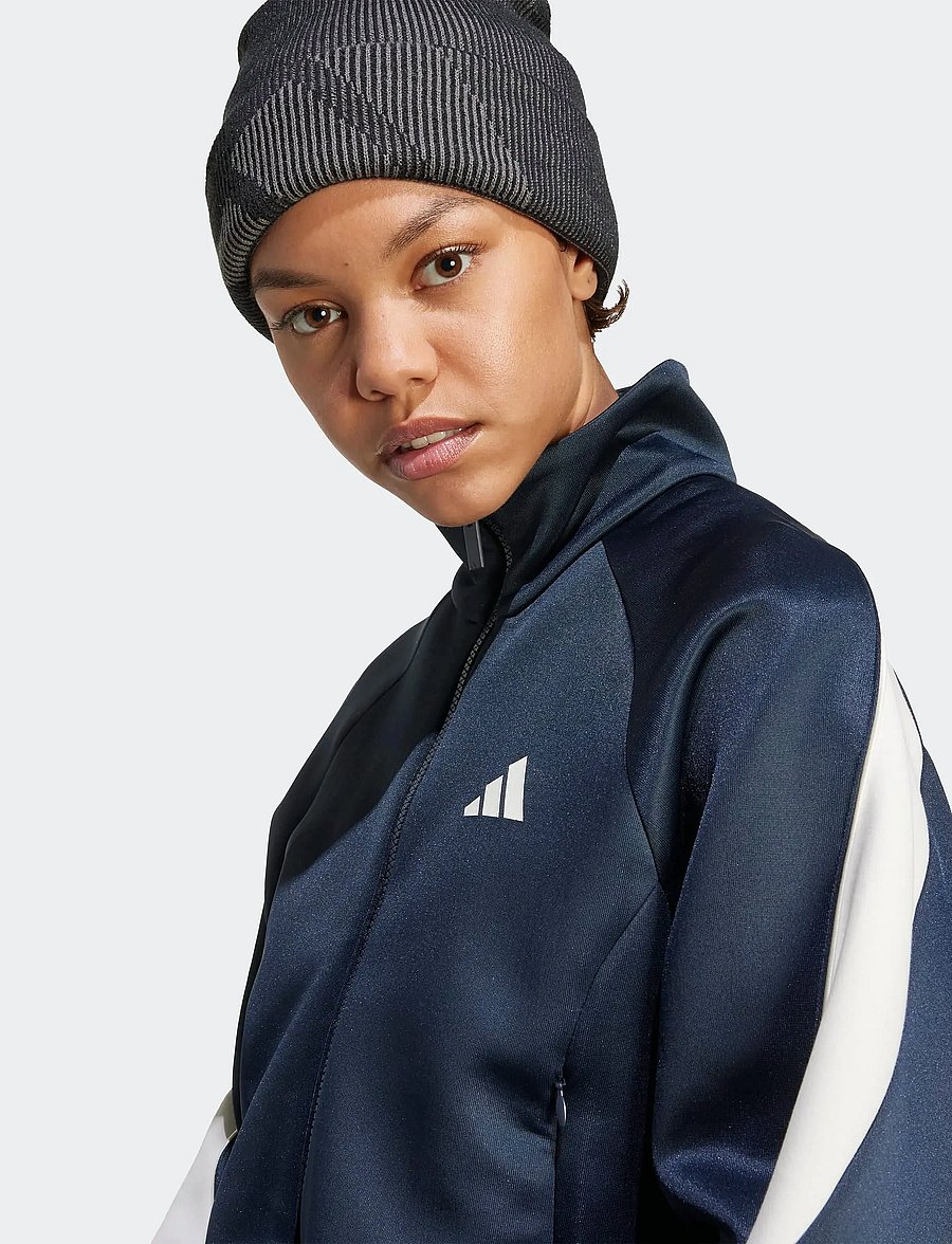 adidas Sportswear - W STADIUM TT - sportsjakker - aurink/owhite - 3