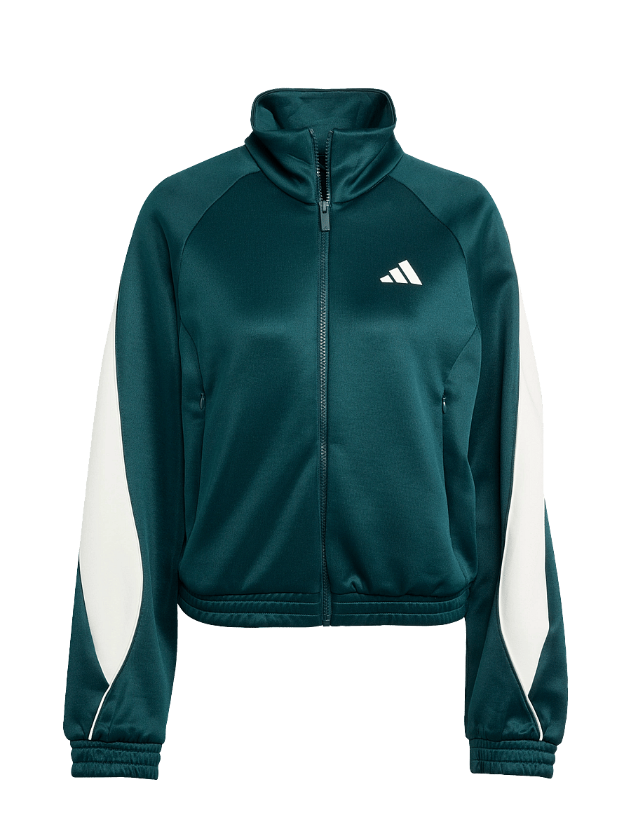 adidas Sportswear - W STADIUM TT - sportsjakker - aurivy/owhite - 1