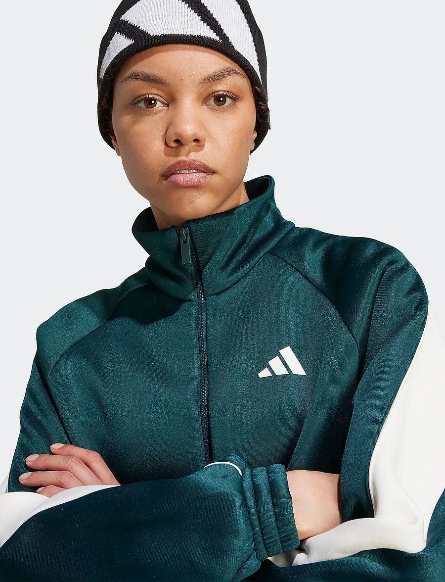 adidas Sportswear - W STADIUM TT - sportsjakker - aurivy/owhite - 3