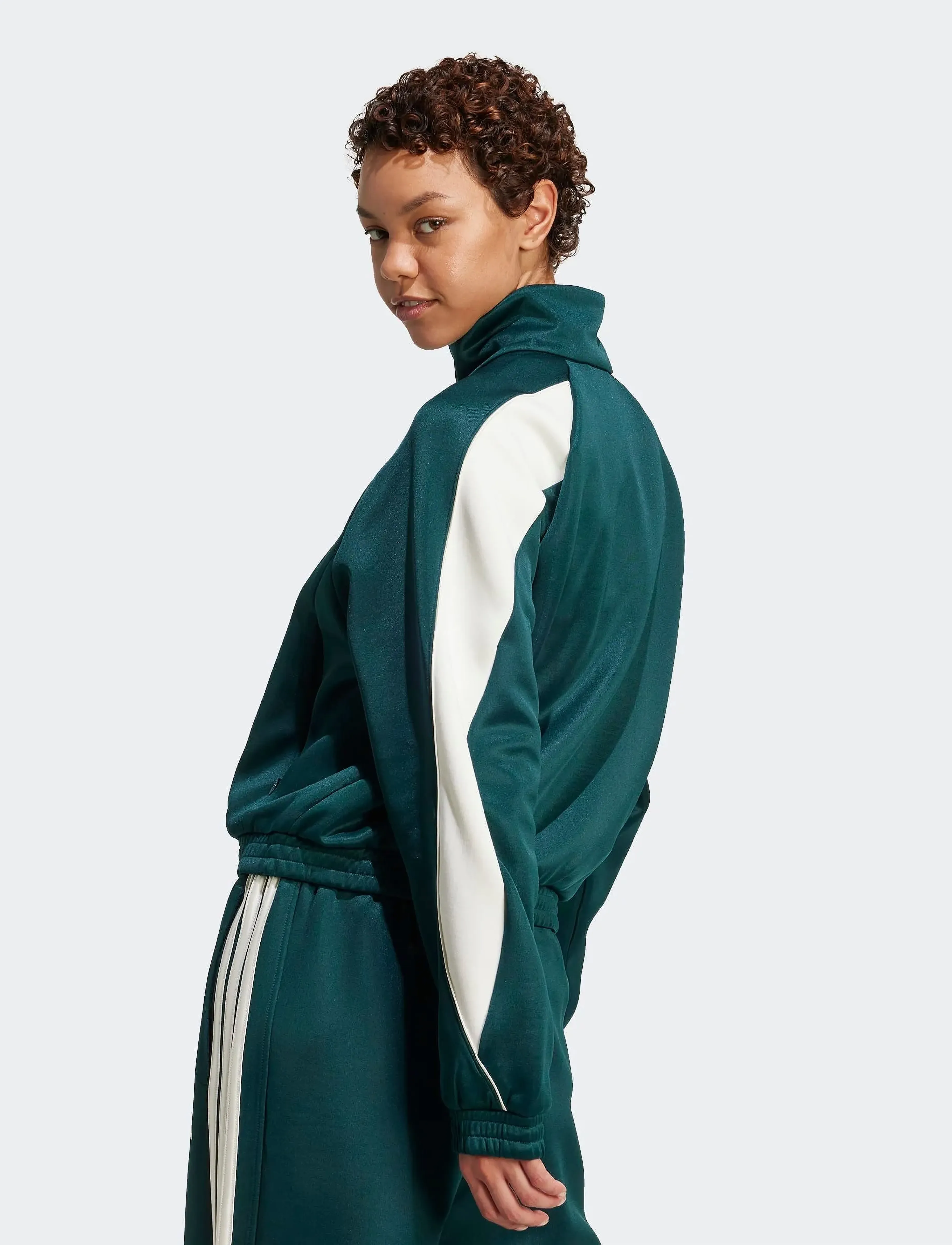 adidas Sportswear - W STADIUM TT - sportsjakker - aurivy/owhite - 4