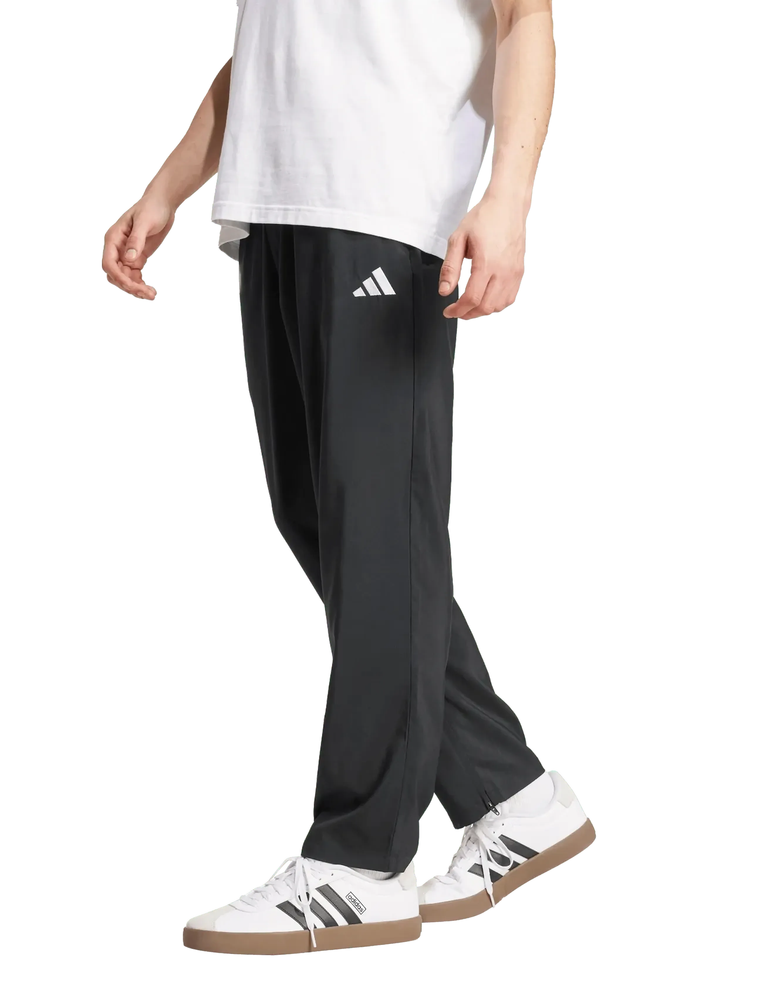 adidas Sportswear - M STNFRD OPT SL - spordipüksid - black/white - 3