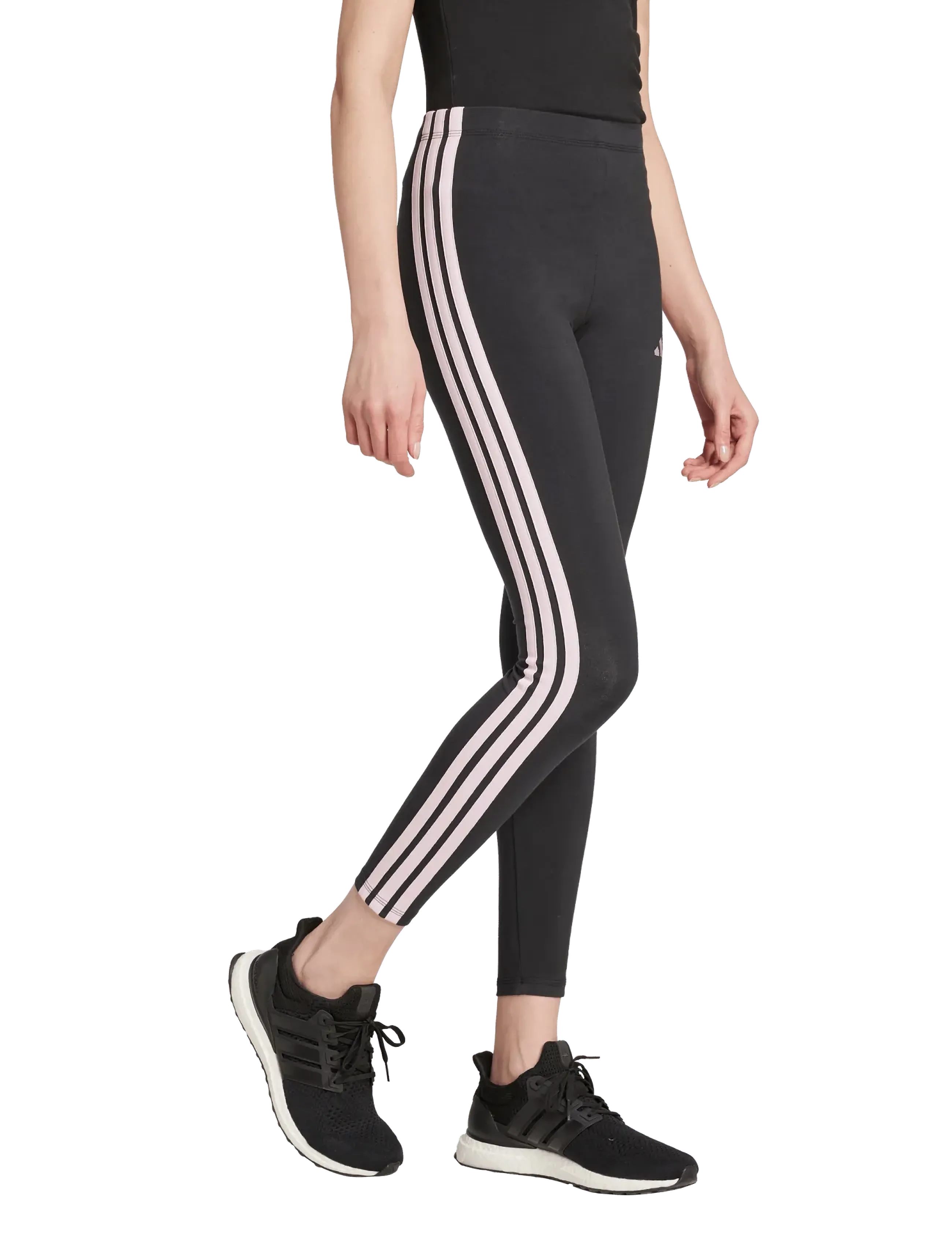 adidas Sportswear - W 3S SJ LEG - volle länge - black/clpink - 0
