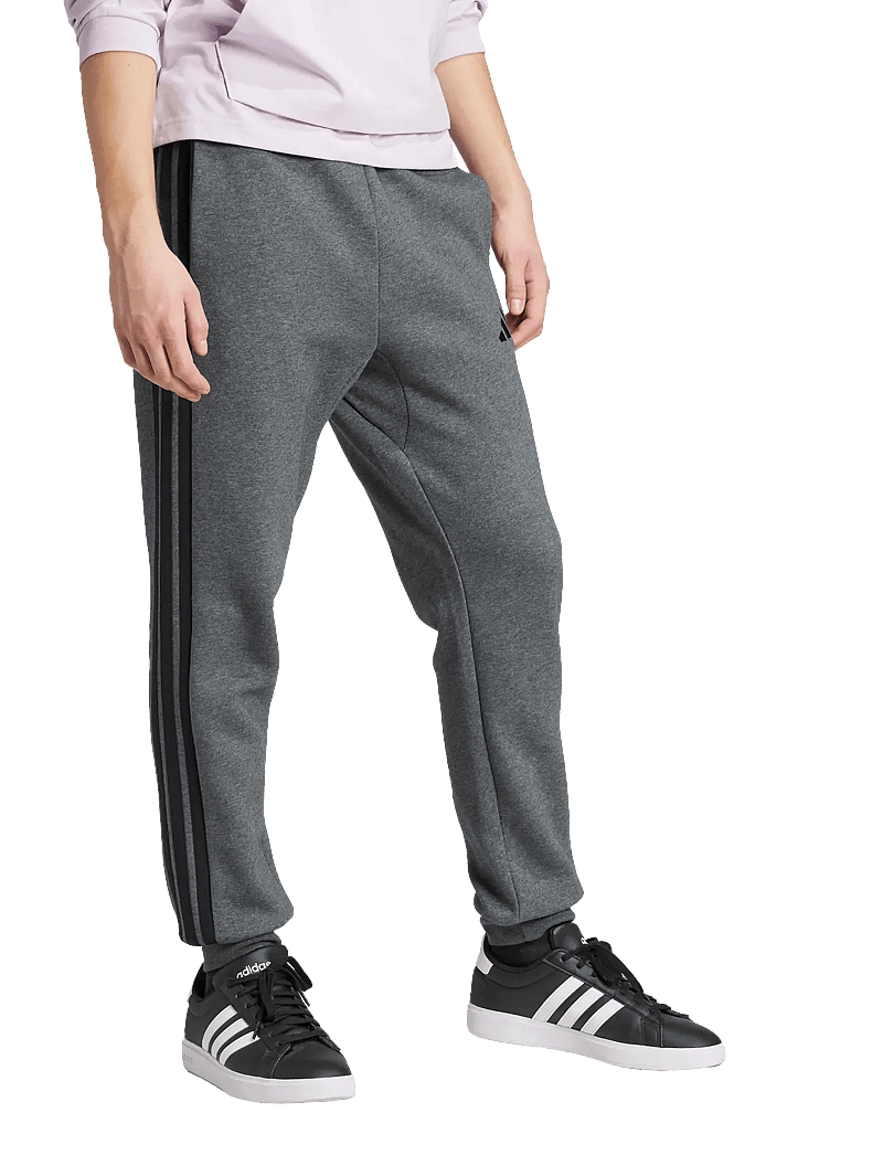 adidas Sportswear - M 3S FL TC PT - spodnie treningowe - dgreyh/black - 0