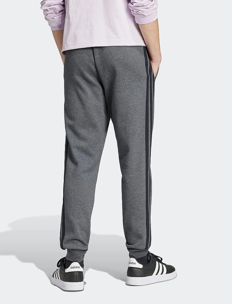 adidas Sportswear - M 3S FL TC PT - träningsbyxor - dgreyh/black - 2